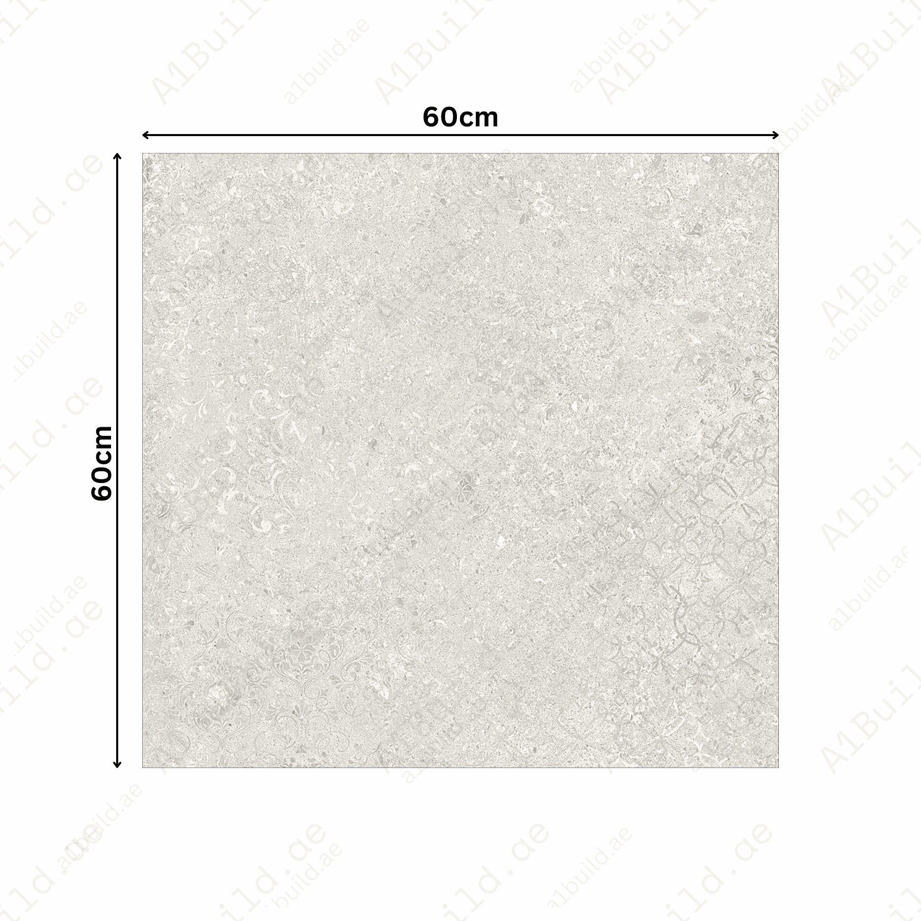 080 F Saudi Ceramic Tiles 60x60cm – Durable Matt Finish for Outdoors