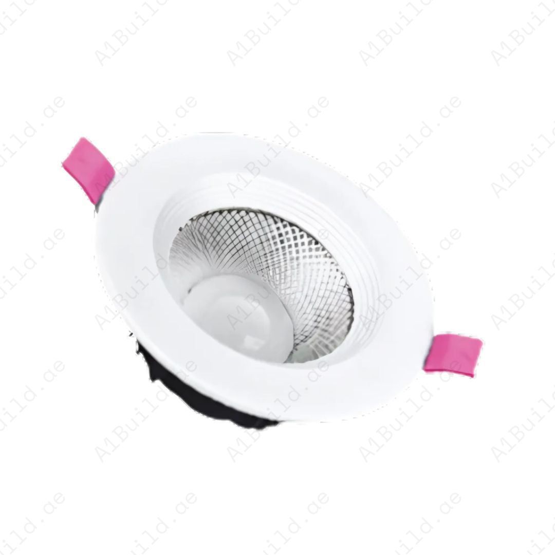 10W LED Downlight with Bridgelux LED delivers up to 1080lm brightness, 30,000hrs lifespan, 80% energy savings. Available in 6000K & 3000K.