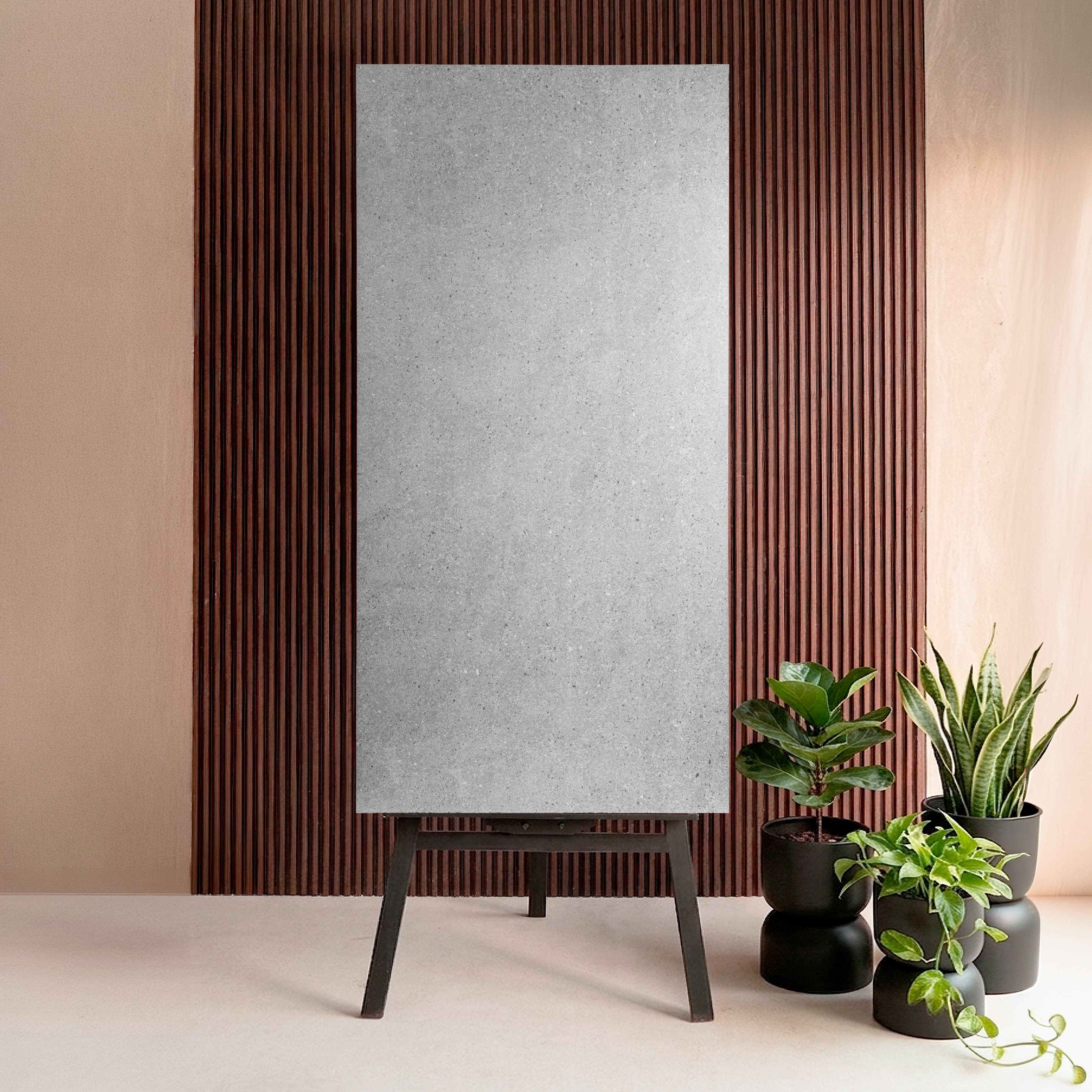Aspen Grey Modern Stone Look Porcelain Tile 60x120cm | 09mm