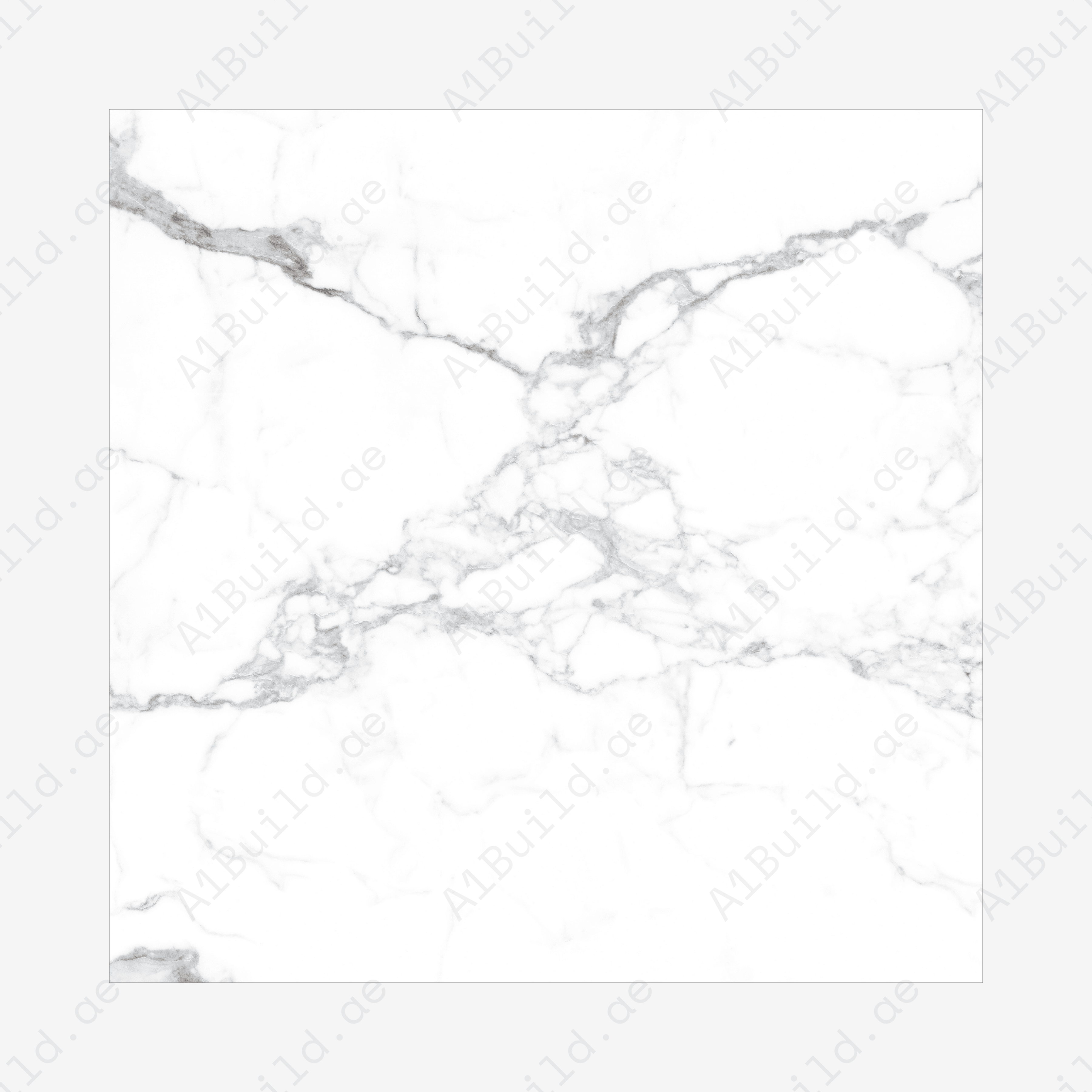 Statuario Krypton 120x120cm 09mm – Glossy