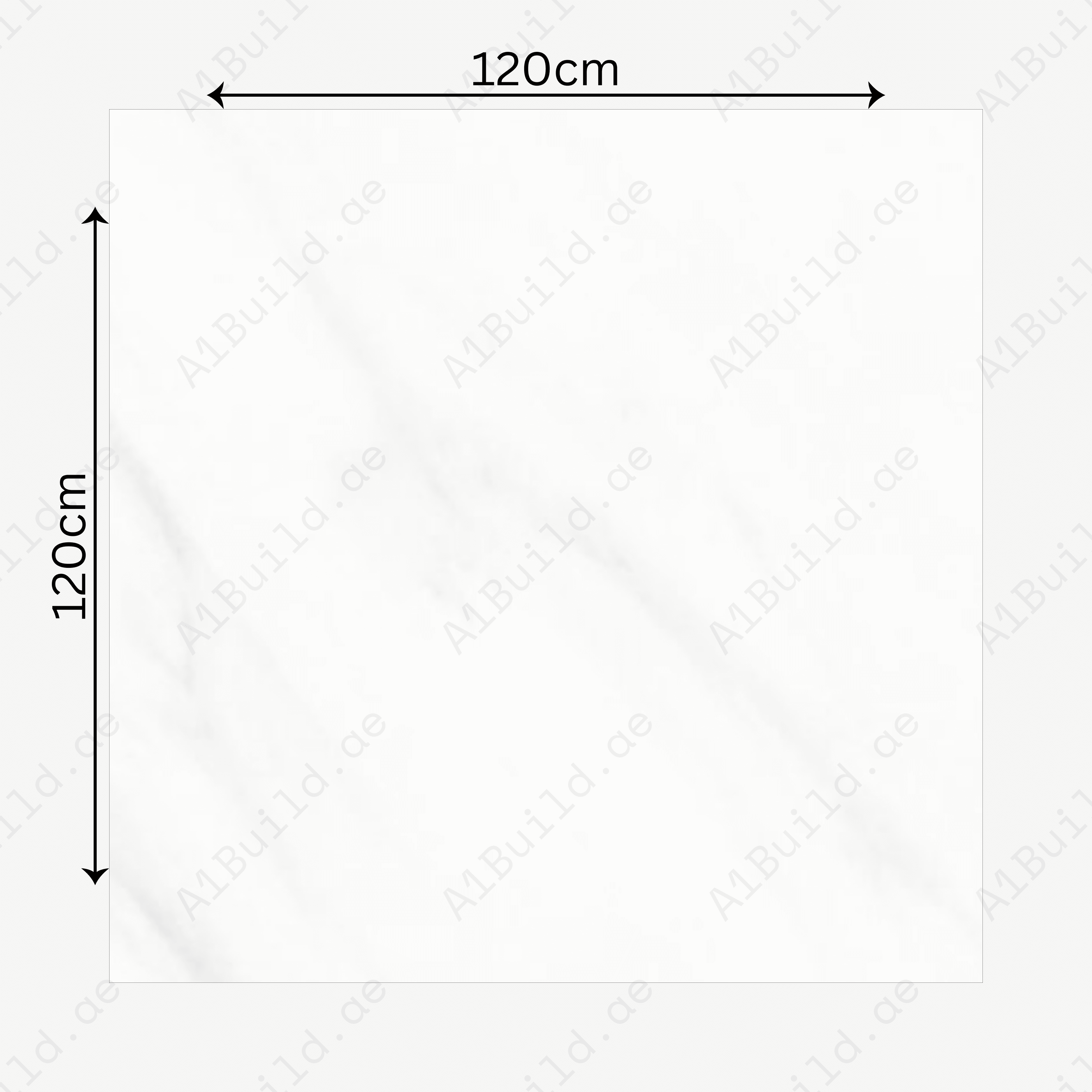 Calacatta Aurora 120x120cm 09mm – Glossy