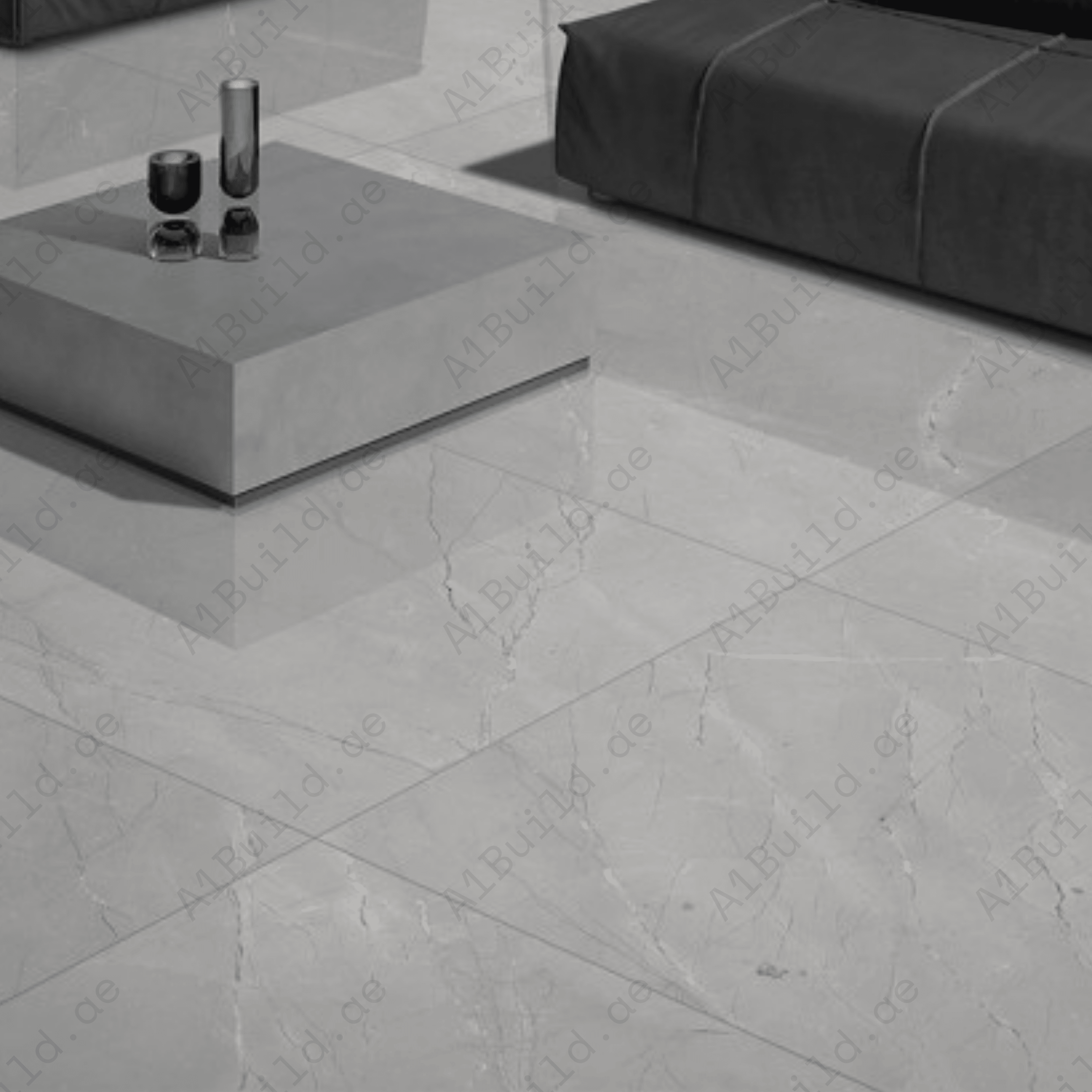 Burberry Grey 120x120cm 09mm – Glossy