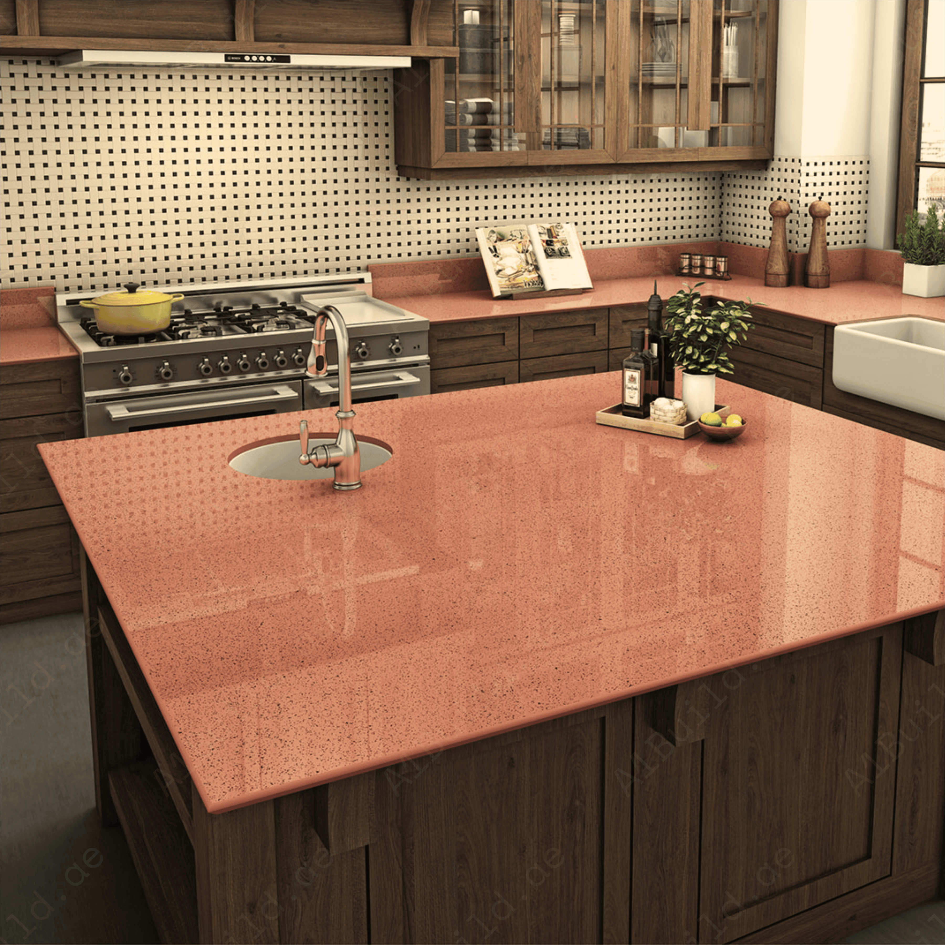 Lakha Red 80x240cm 15mm – Glossy