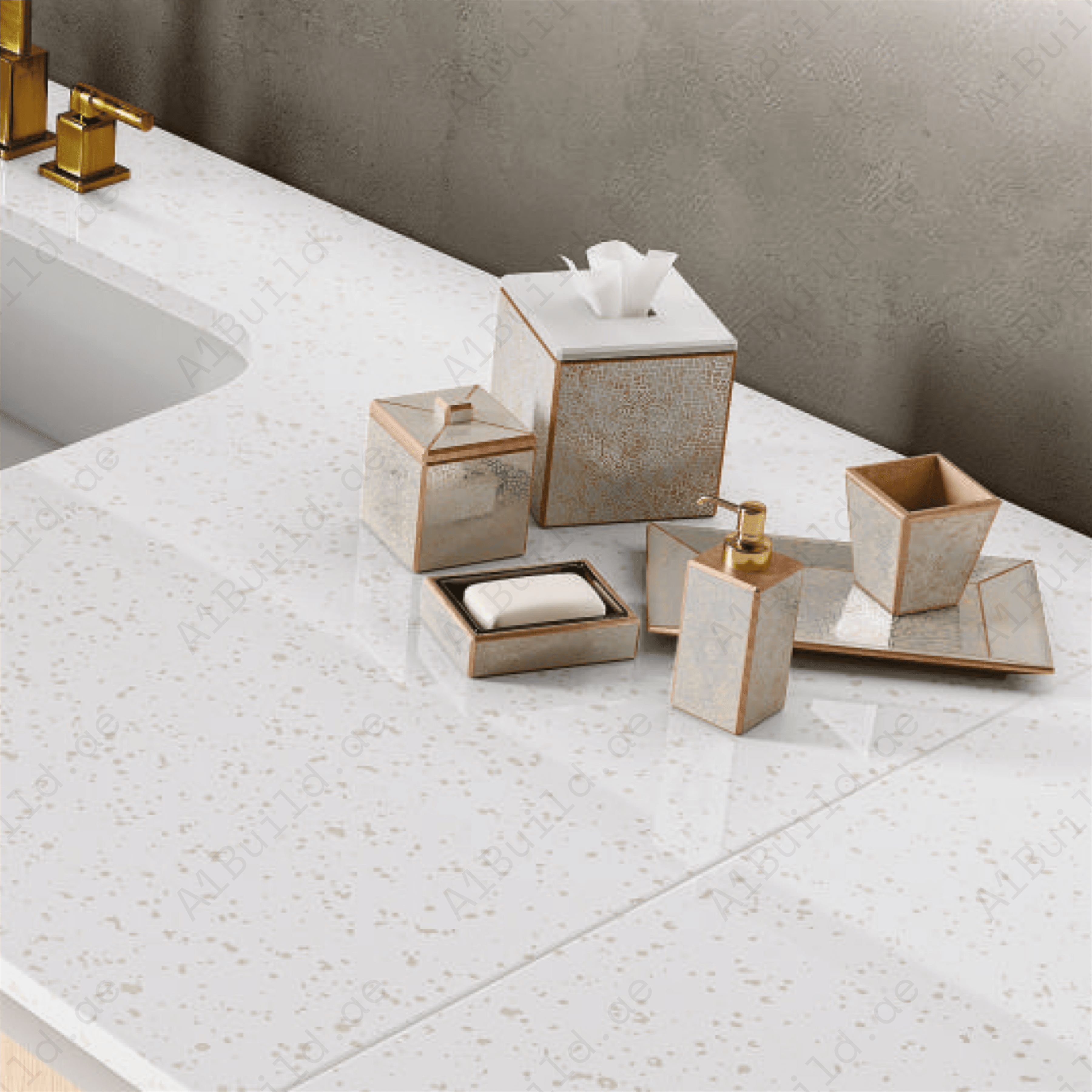 Cosmic White 80x240cm 15mm – Glossy