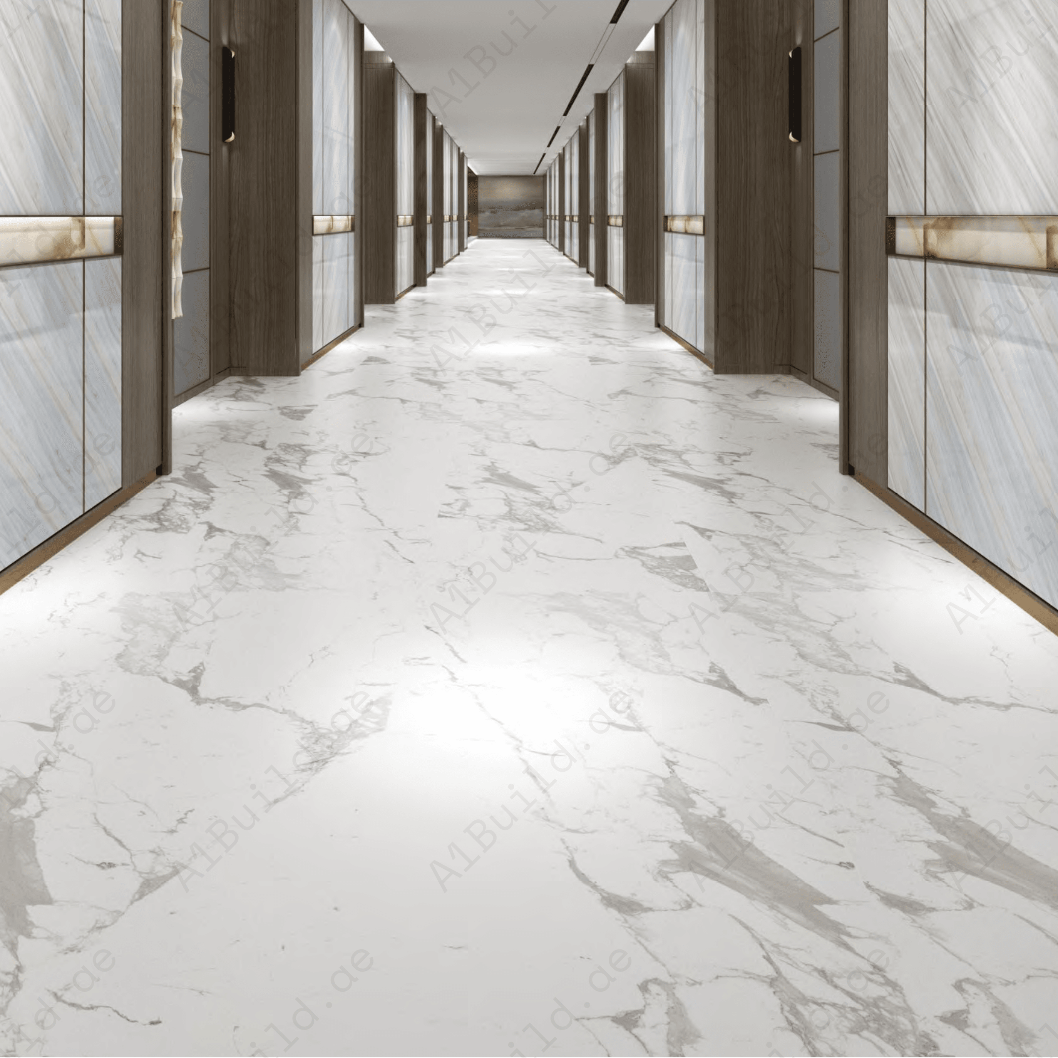 Lasa Grey (80x240cm 15mm Random Faux Finish Indoor Floor, Wall & Counter Slabs)
