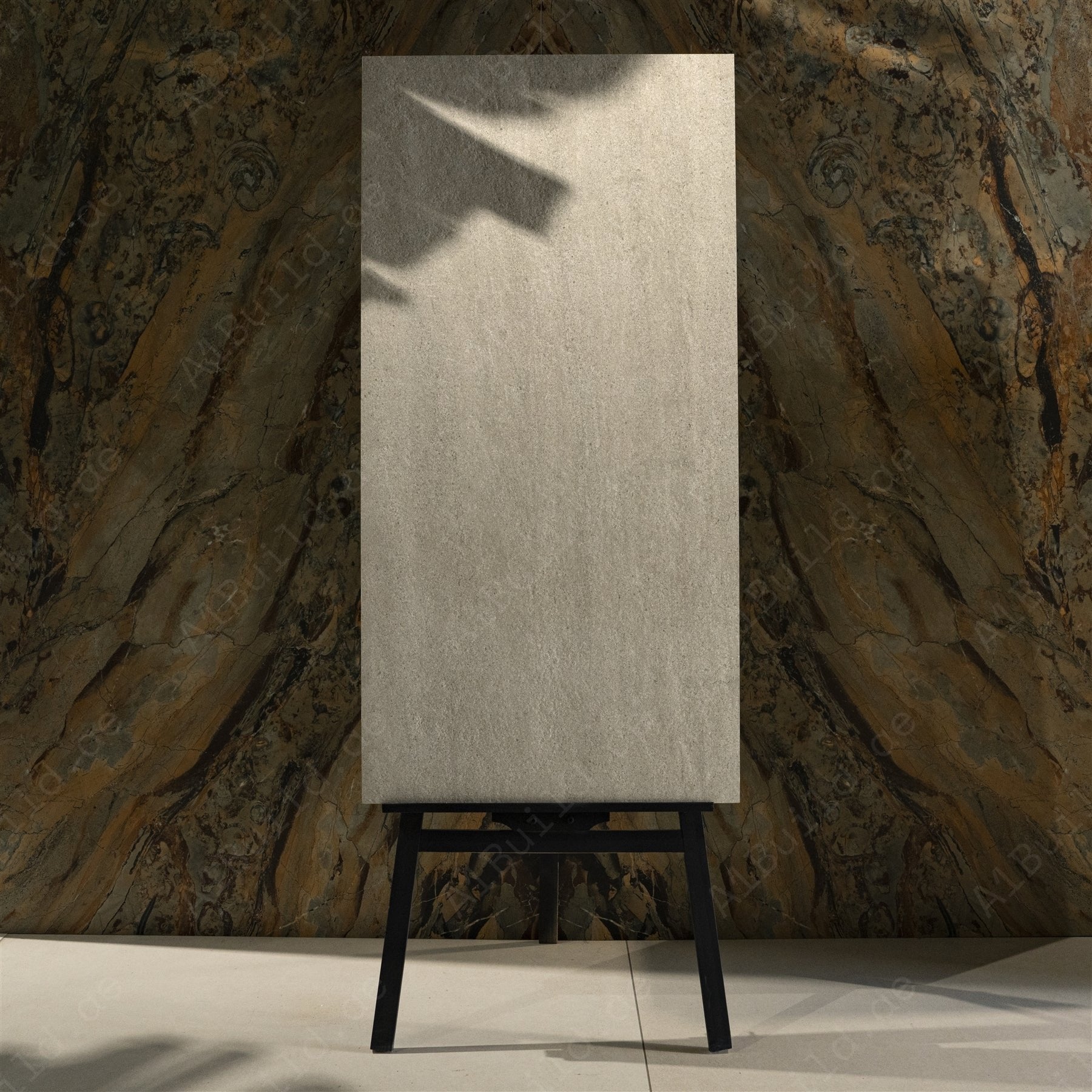 Sand Pearl Stone Look Porcelain Tile 60x120cm 20mm Thickness