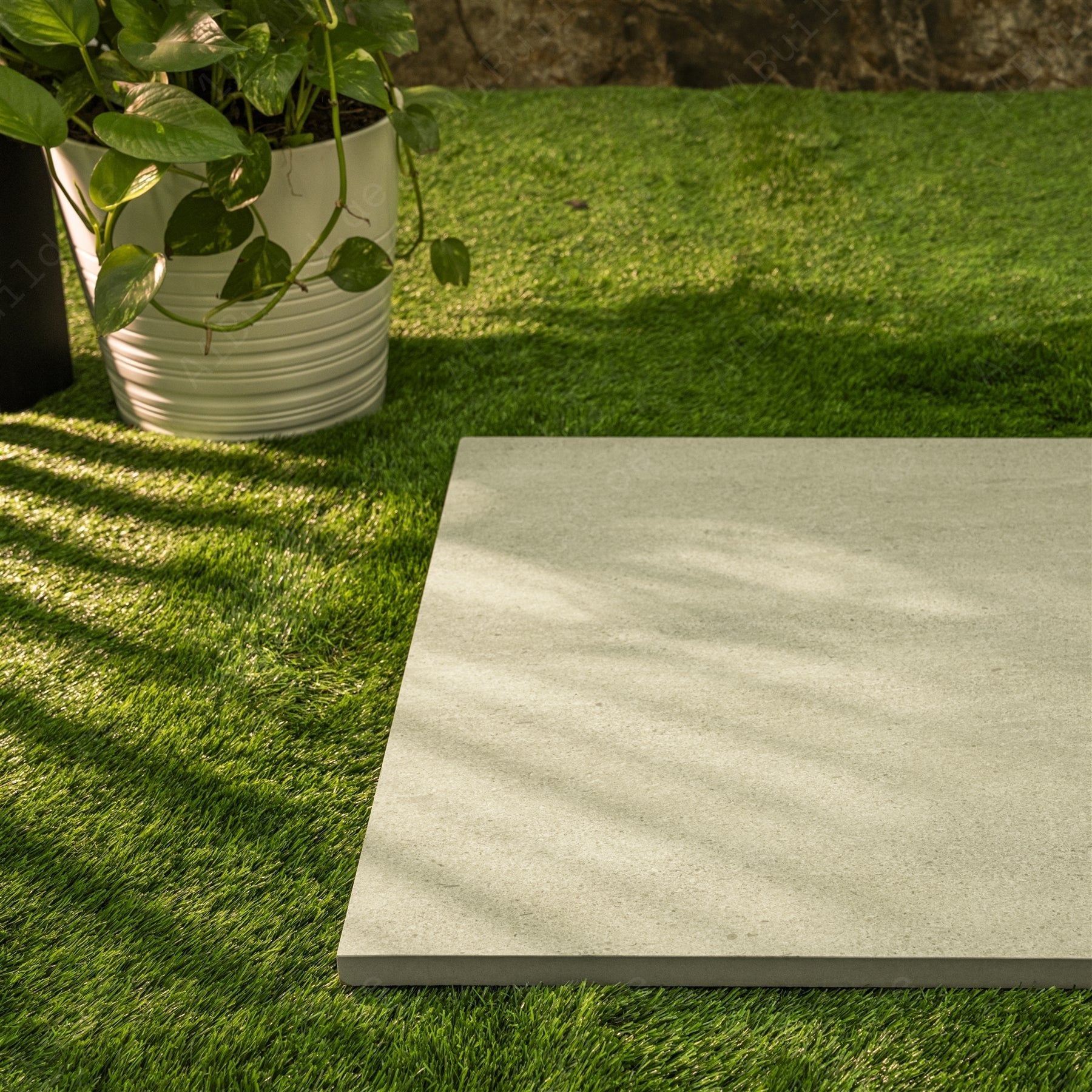 Sand Pearl Stone Look Porcelain Tile 60x120cm 20mm Thickness