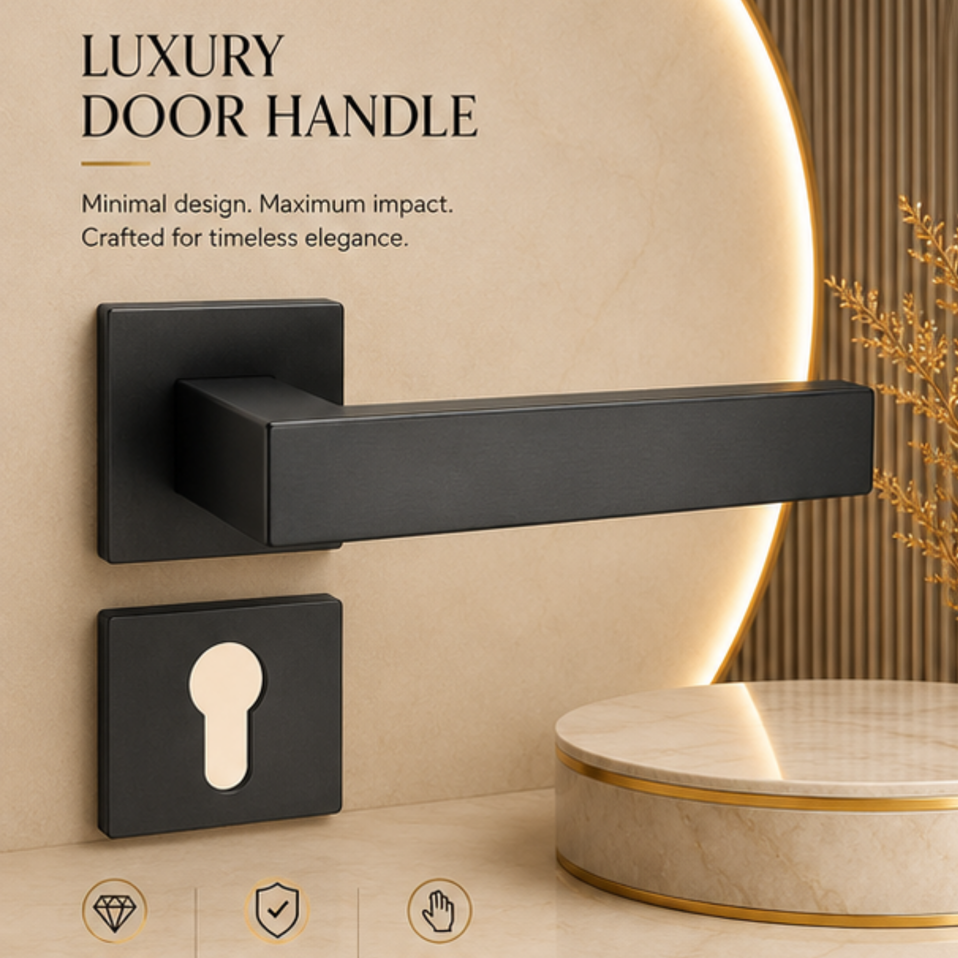 RH.9401 – Luxe Zinc Alloy Door Handle
