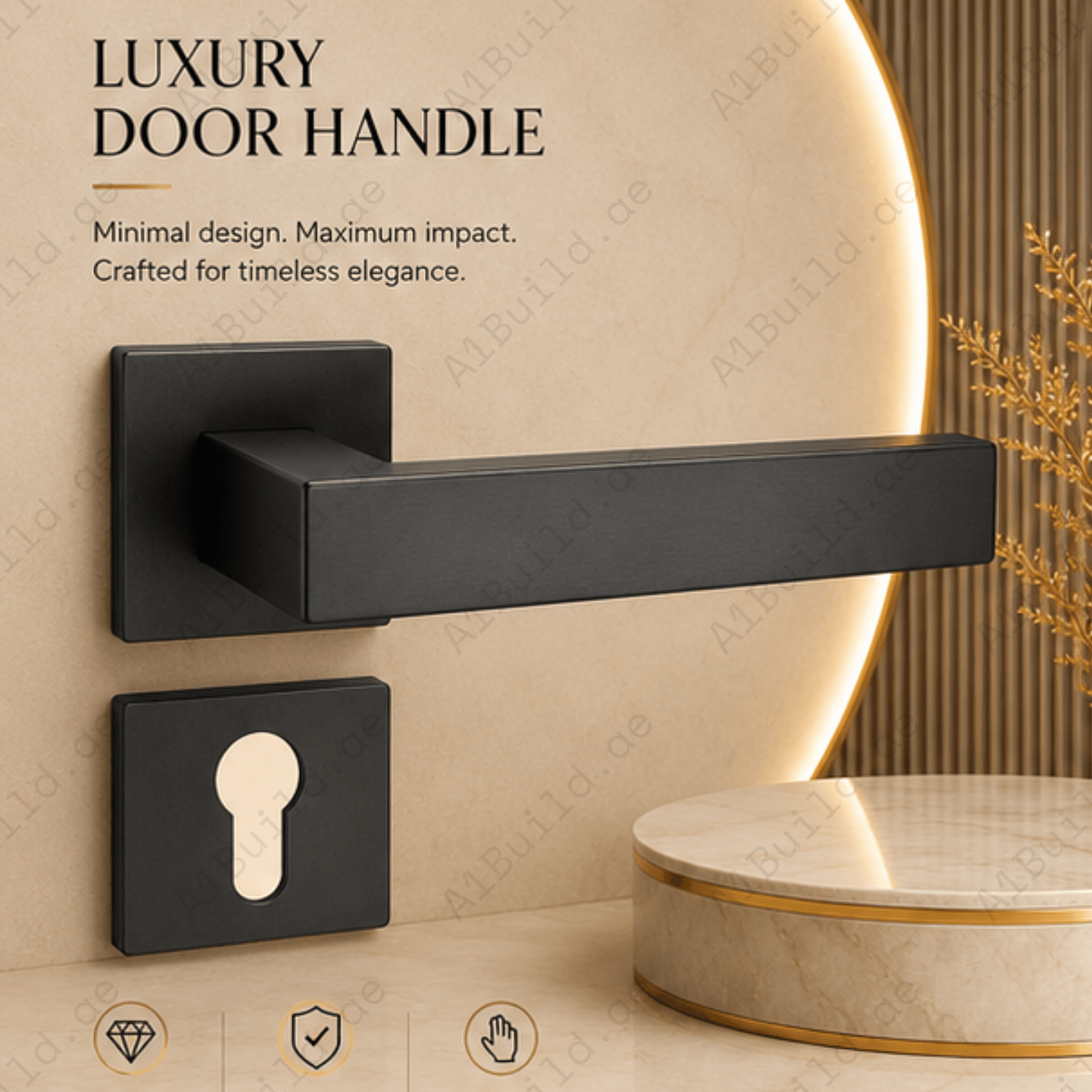 RH.9401 – Luxe Zinc Alloy Door Handle