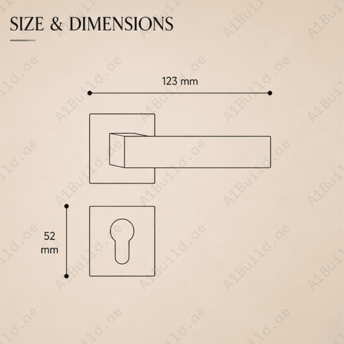 RH.9401 – Luxe Zinc Alloy Door Handle