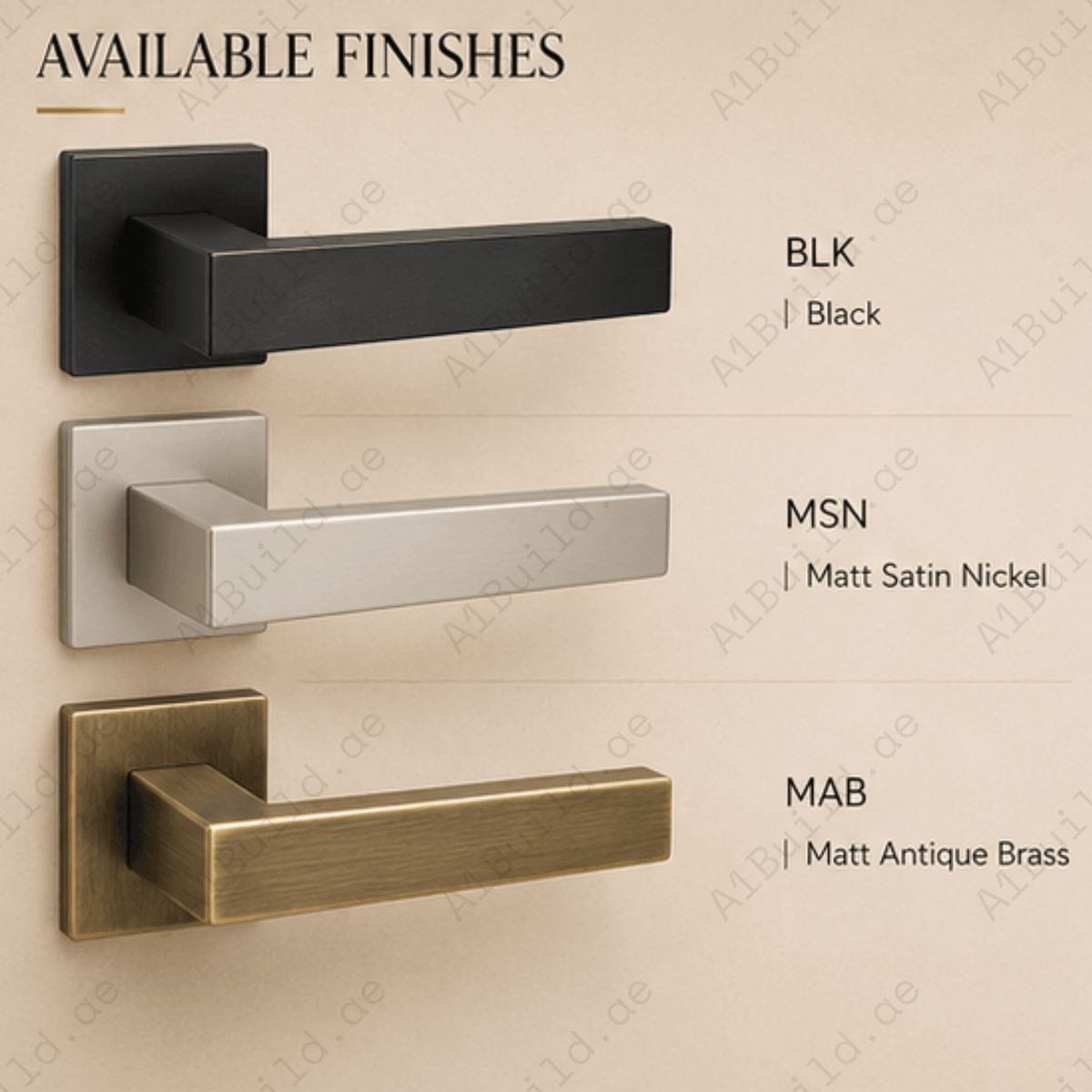 RH.9401 – Luxe Zinc Alloy Door Handle