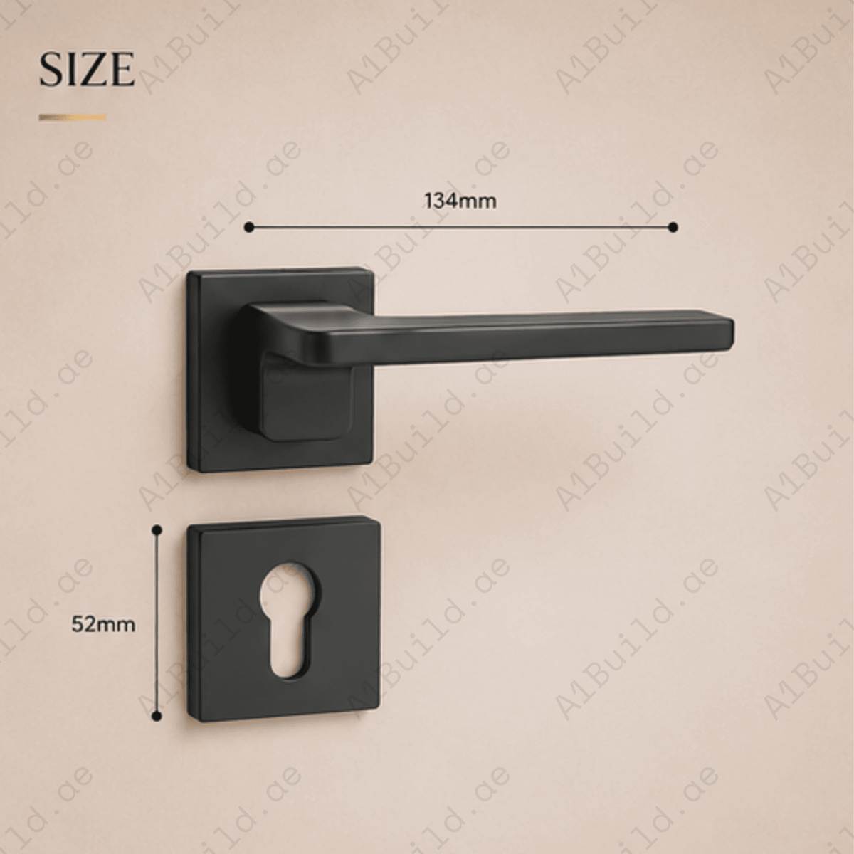 RH.9036 – Urban Crest Premium Zinc Alloy Door Handle
