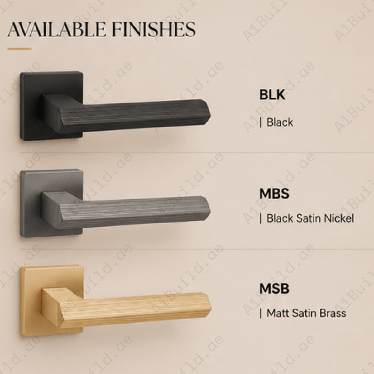 RH.9679 – Prestige Arc Zinc Alloy Door Handle