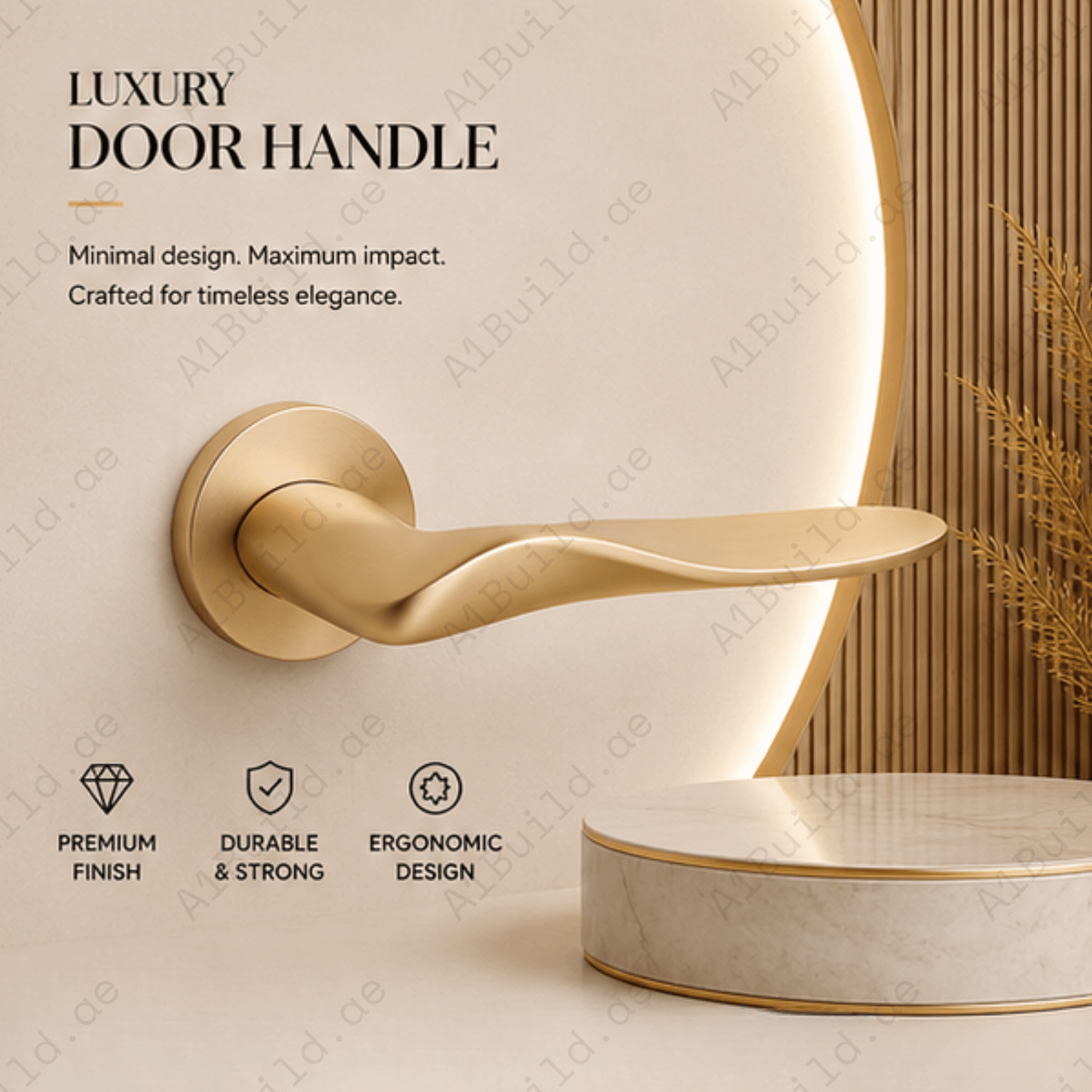 RH.9678 – Imperial Line Luxury Zinc Alloy Door Handle