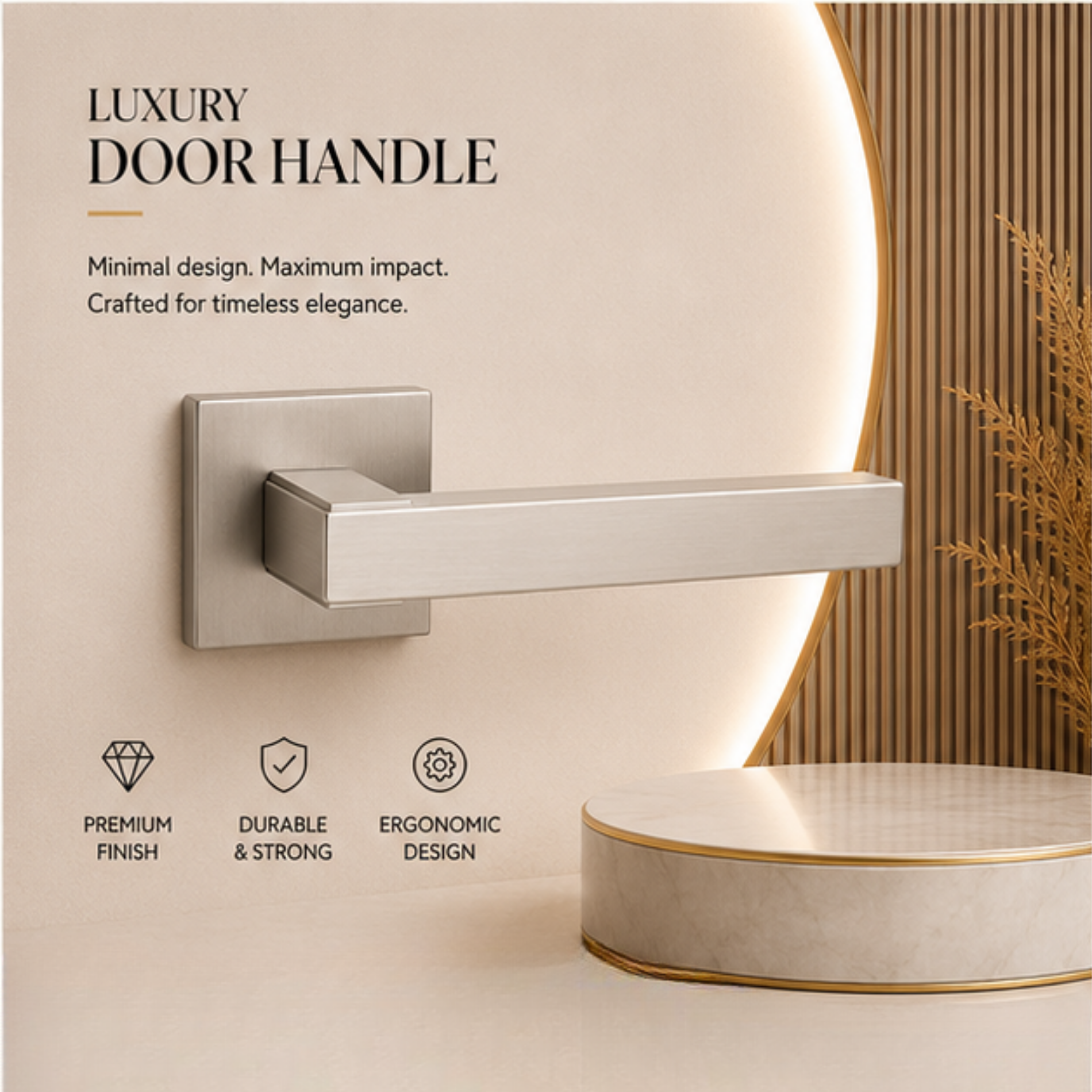 RH.9690 – Luxe Origin Zinc Alloy Door Handle