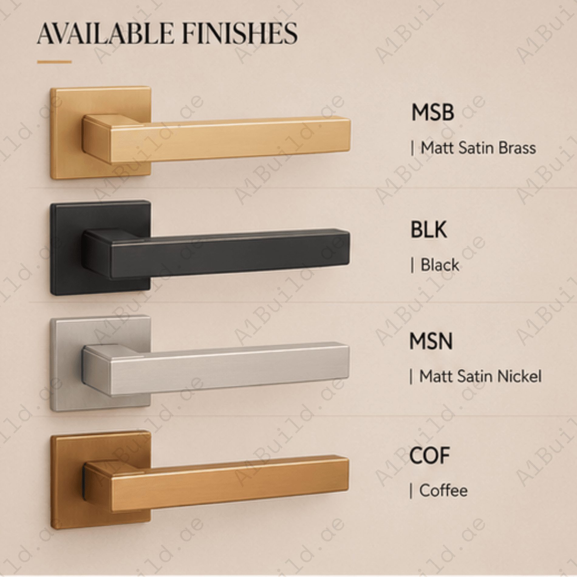 RH.9690 – Luxe Origin Zinc Alloy Door Handle