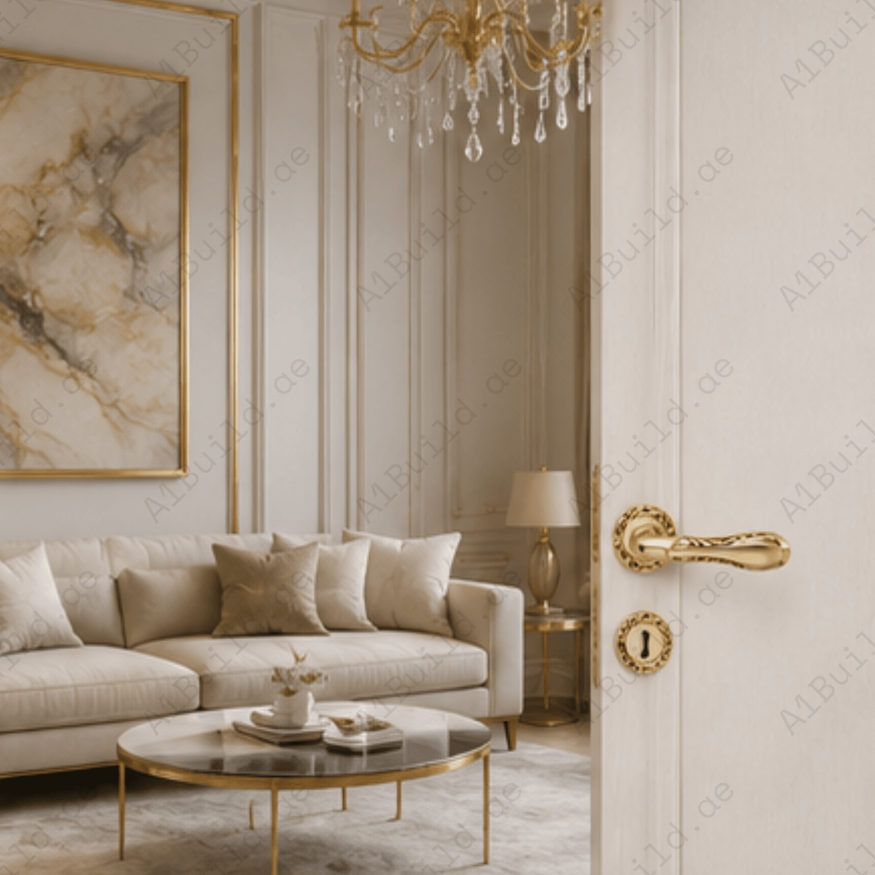 ZR-416 CyLenk Flerk Zinc Alloy Door Handle – Enhance PVD coating technology