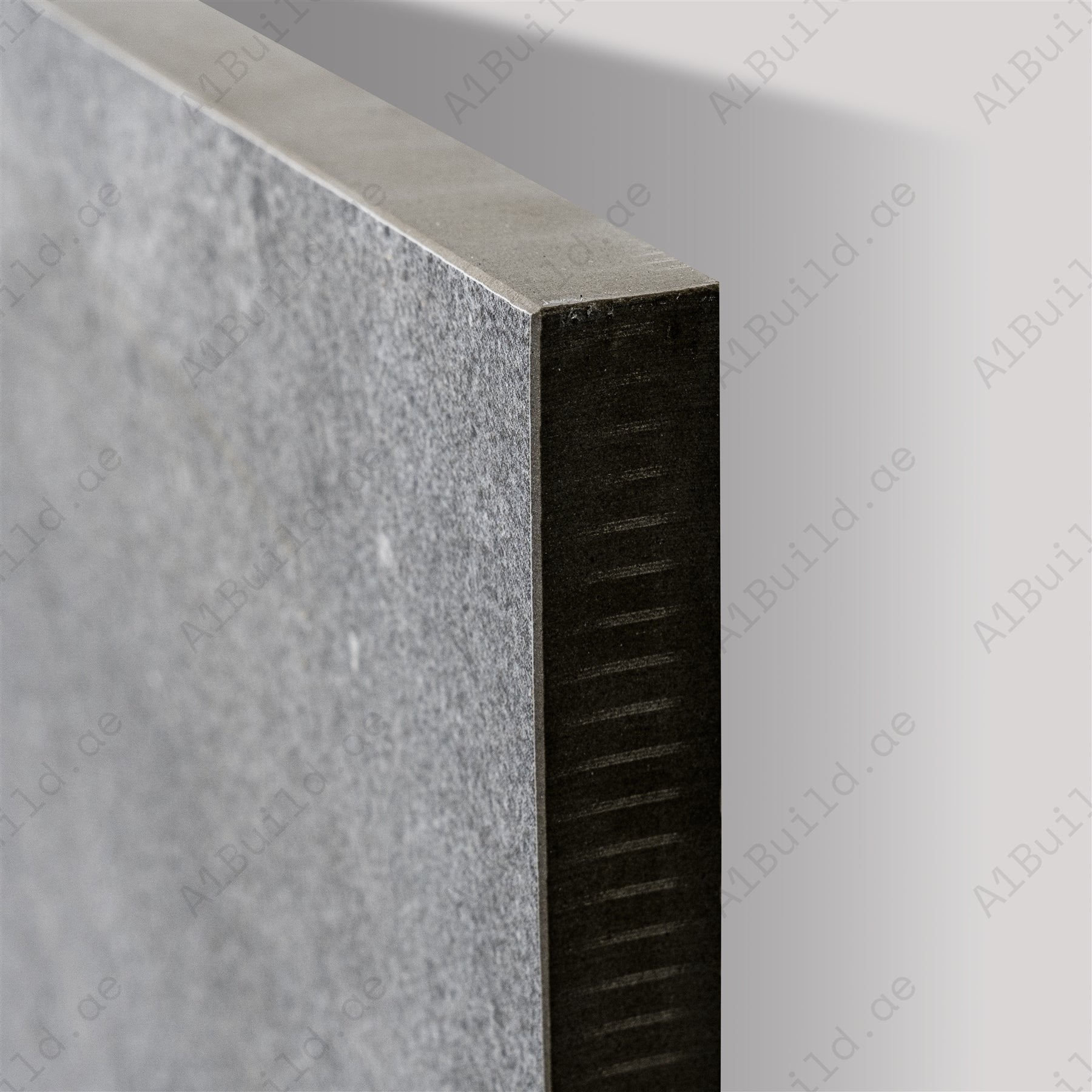 Aosta Grey Stone Look Porcelain Tile 60x120cm 20mm Thickness