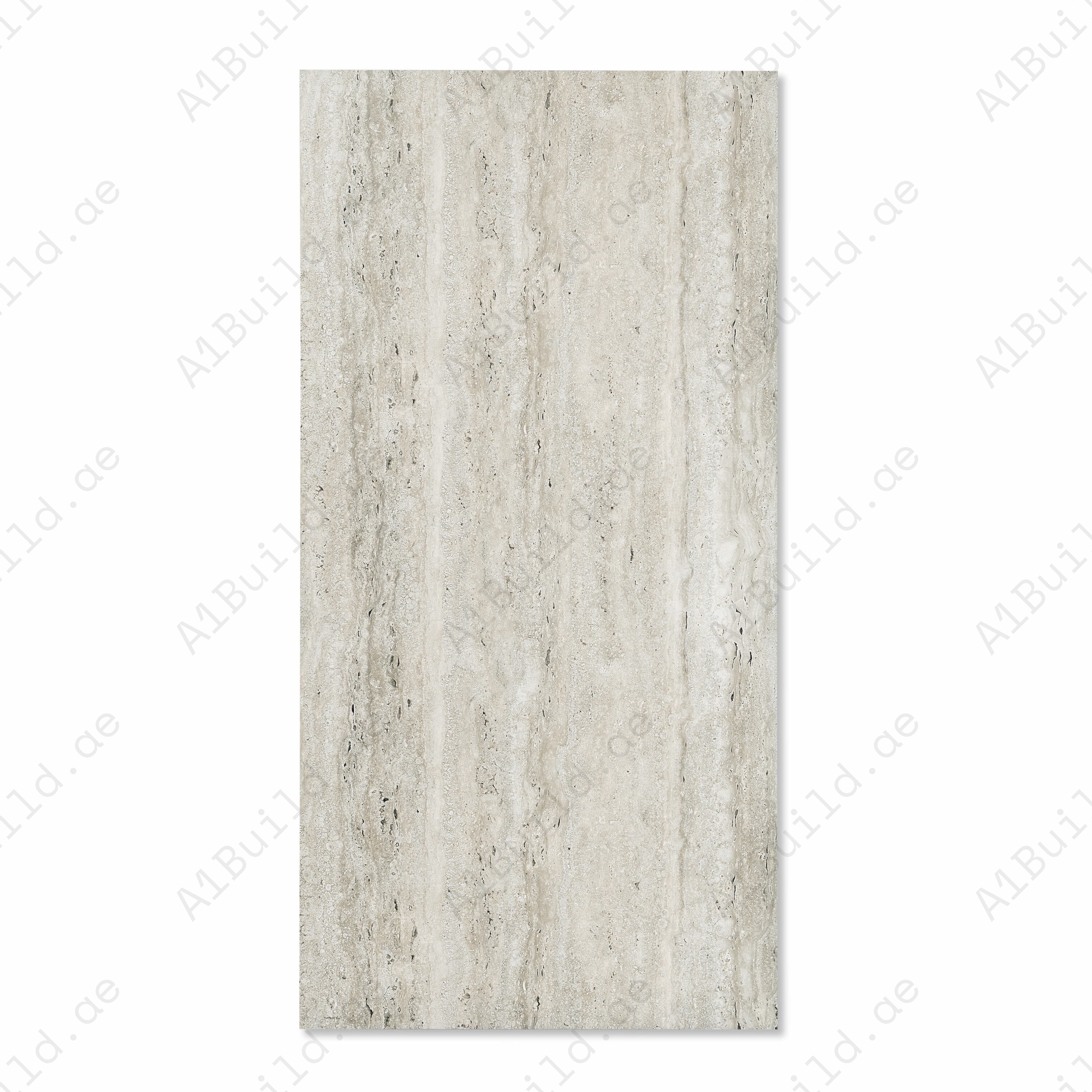 Classic Roma Travertino Grey 60x120cm 20mm Matt Porcelain Floor Tile