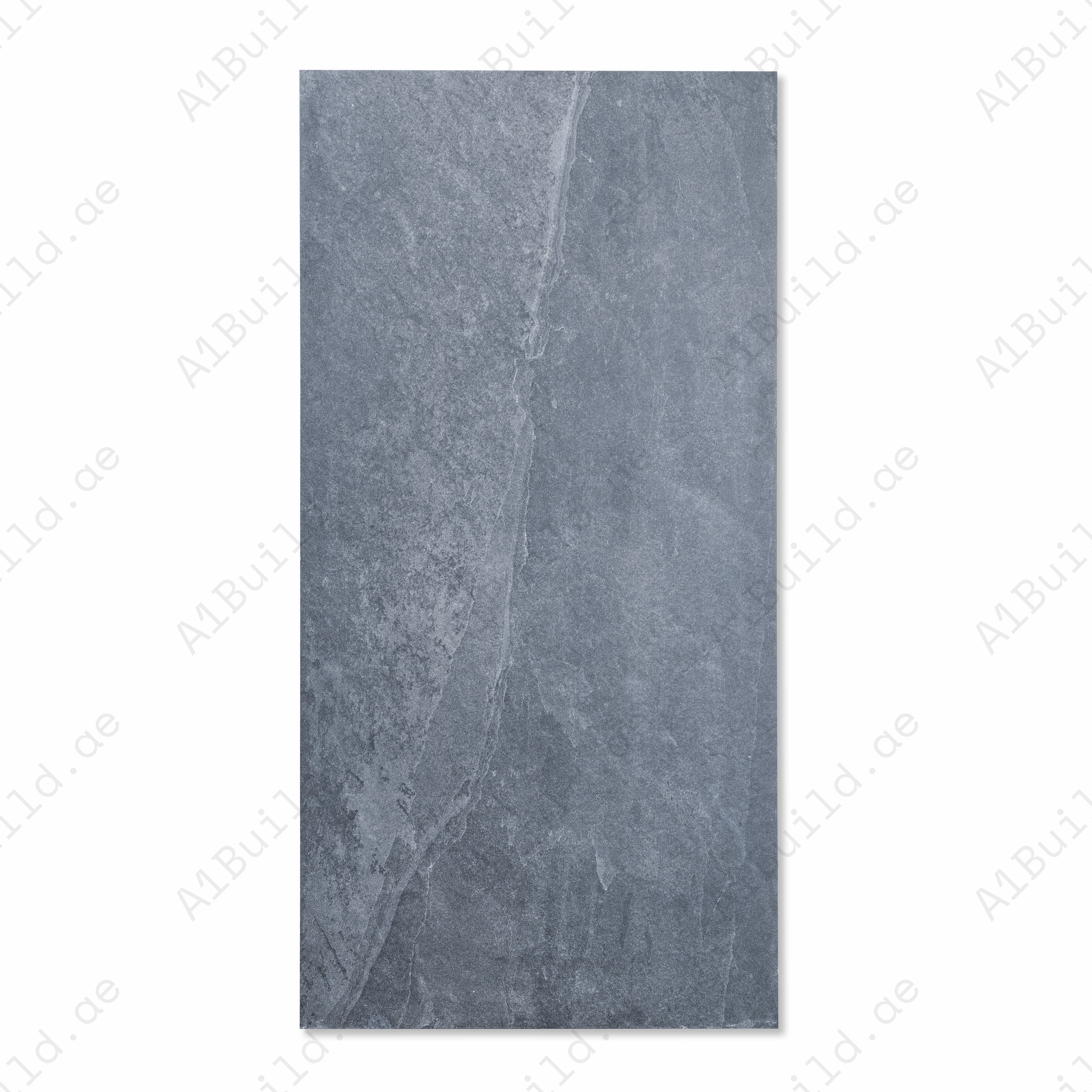 Station Black 60x120cm x 20mm Matt Porcelain Floor Tile