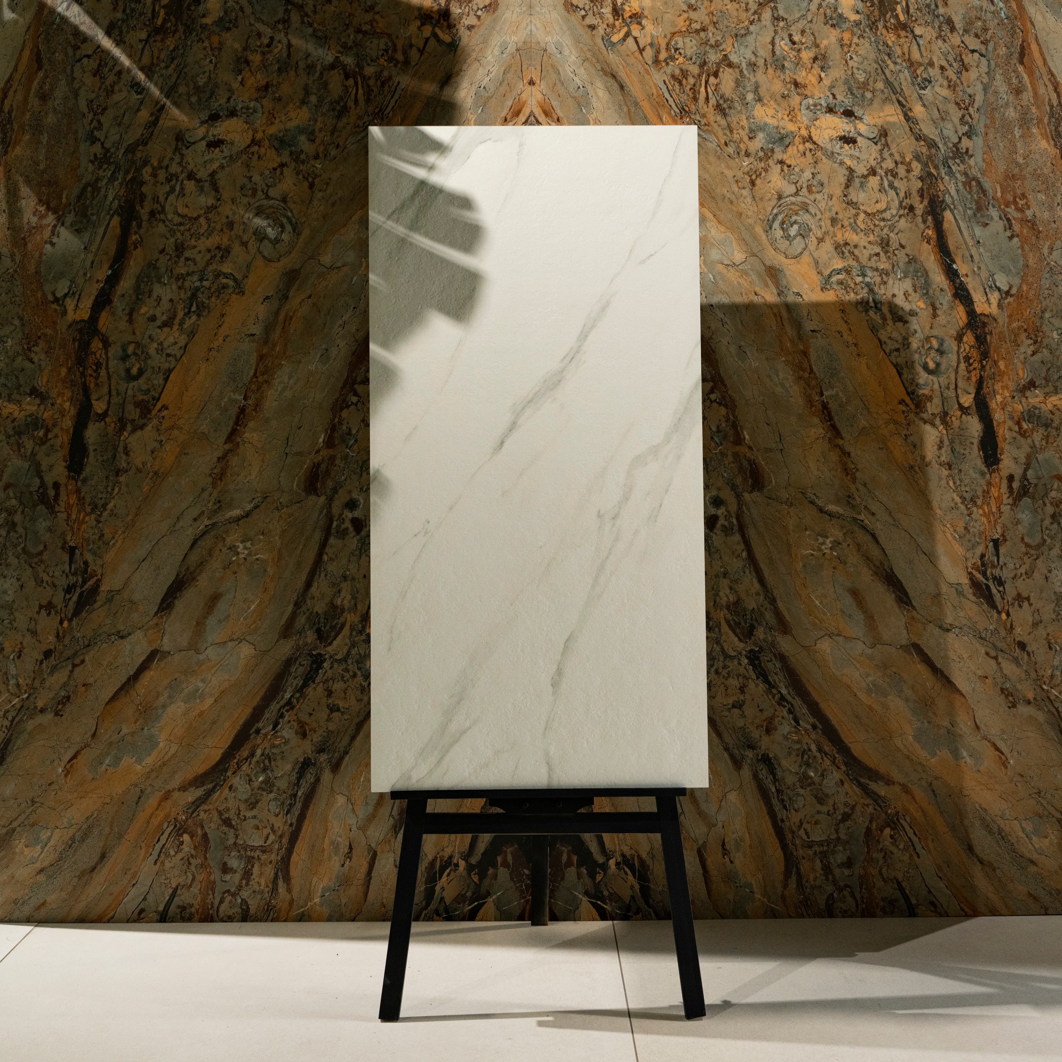 Calacatta Nexa 60x120cm x 20mm Matt Porcelain Marble Tile