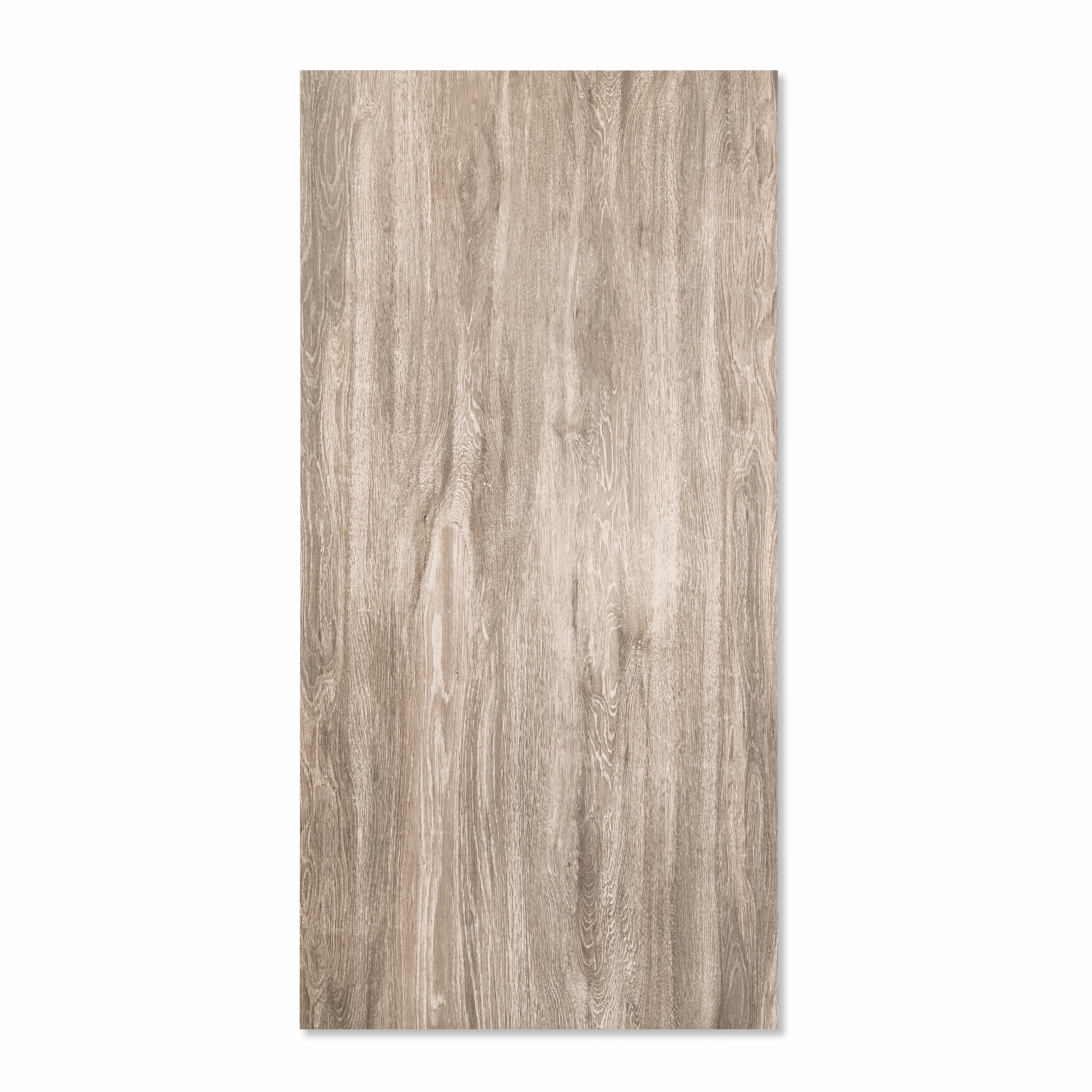 Roverwood Brown matt porcelain tile 60x120cm x 2mm featuring a natural wood look surface. Durable large format tile ideal for stylish floors and interior walls.