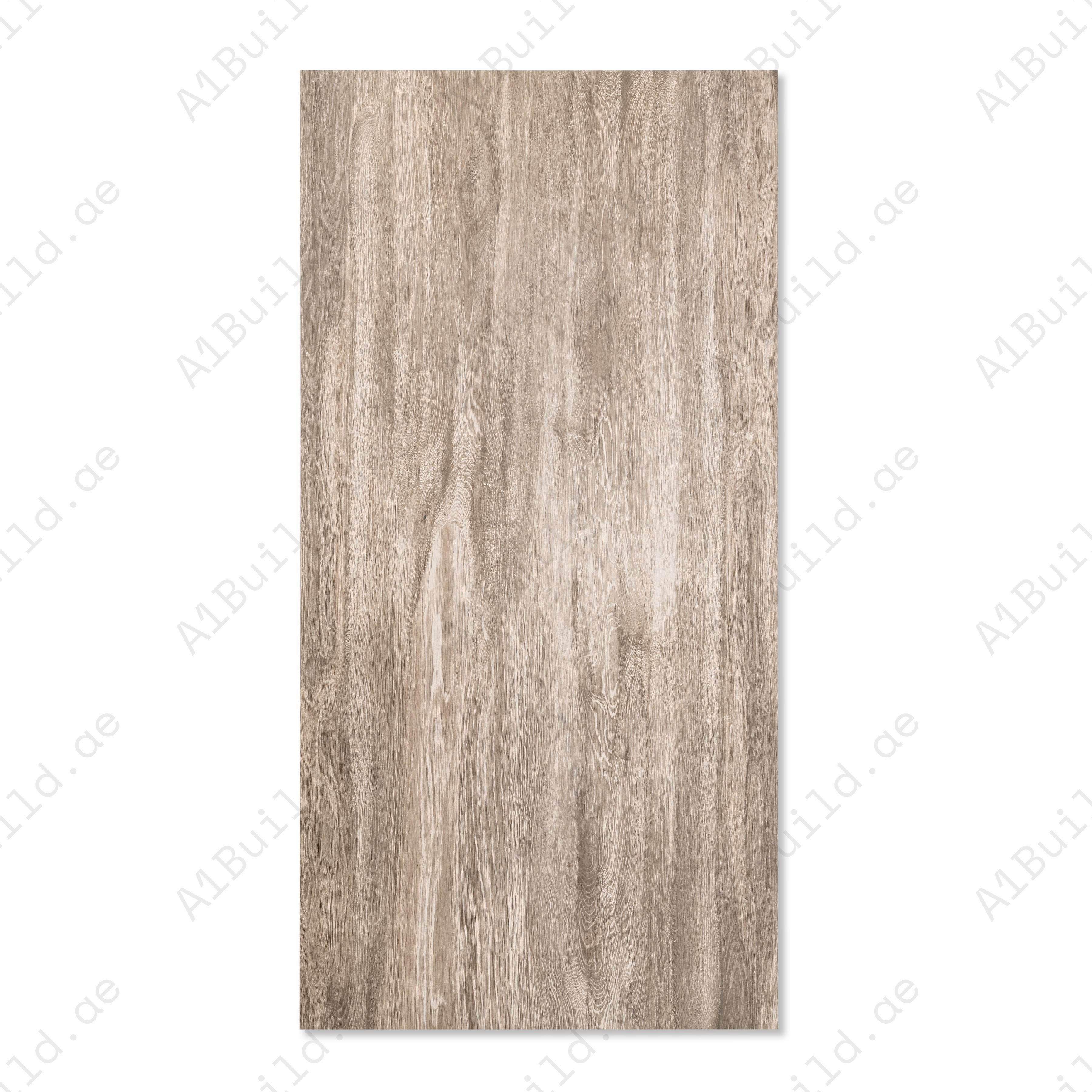 Roverwood Brown matt porcelain tile 60x120cm x 2mm featuring a natural wood look surface. Durable large format tile ideal for stylish floors and interior walls.