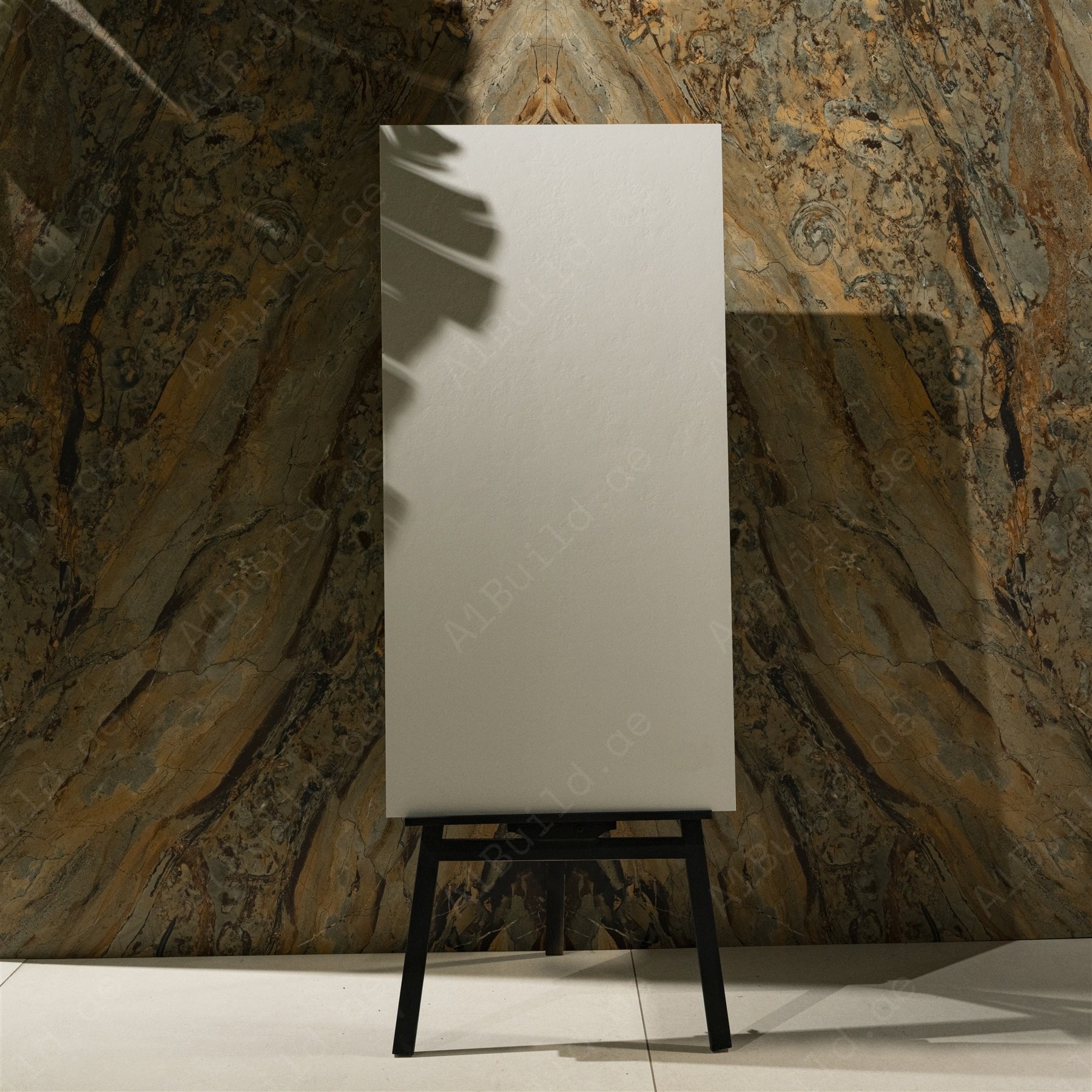 Plain White 60x120cm x 20mm Matt R11 Porcelain Large Format Tile