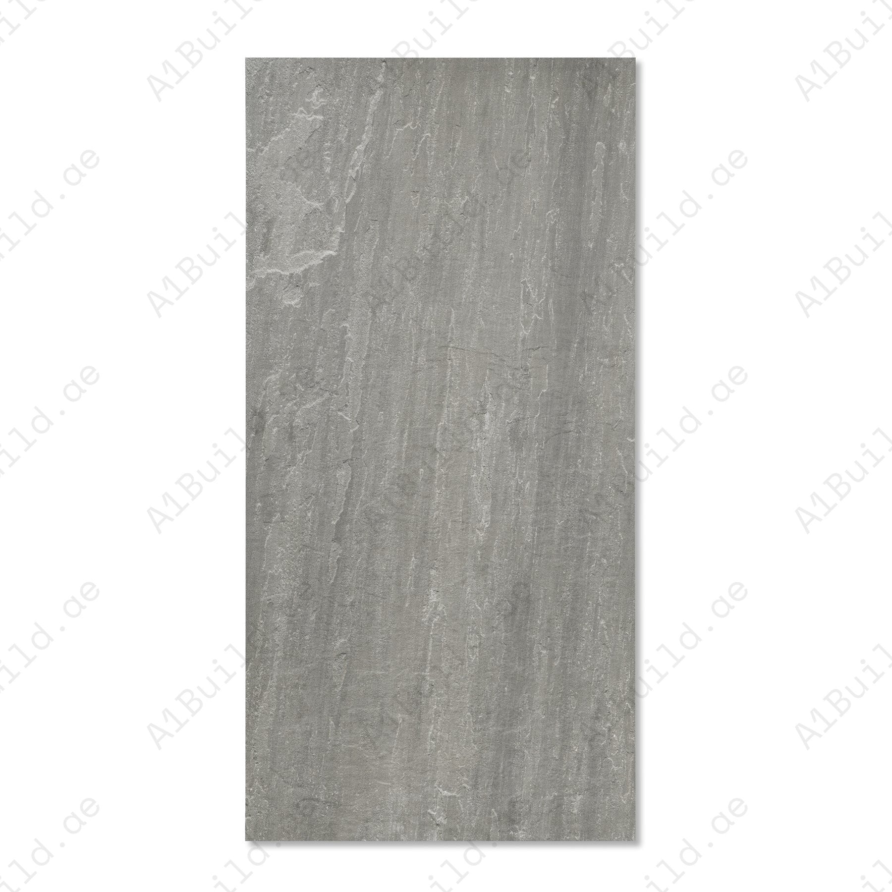 Kandra Grey Stone Look Porcelain Tile 60x120cm 20mm Thickness