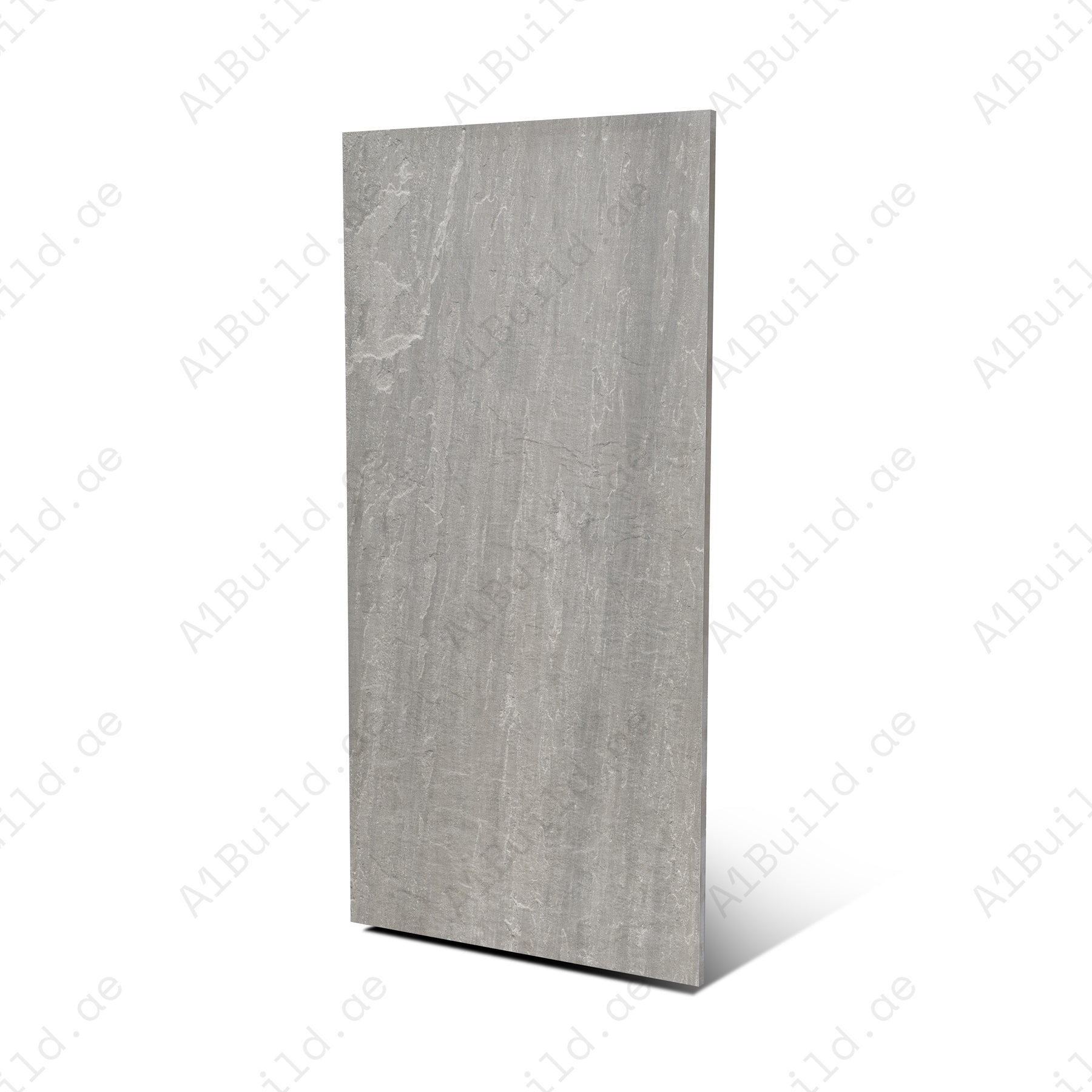 Kandra Grey Stone Look Porcelain Tile 60x120cm 20mm Thickness