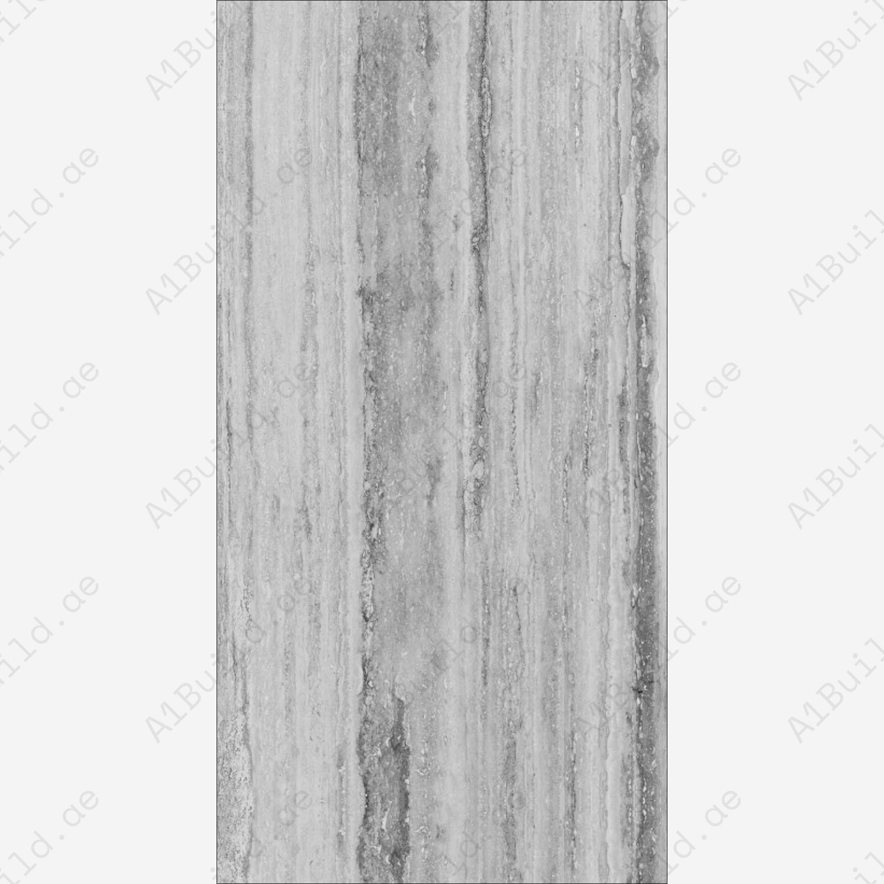 Travert Rock Grey (80x160cm 09mm random carving matt finished indoor floor & wall tiles)