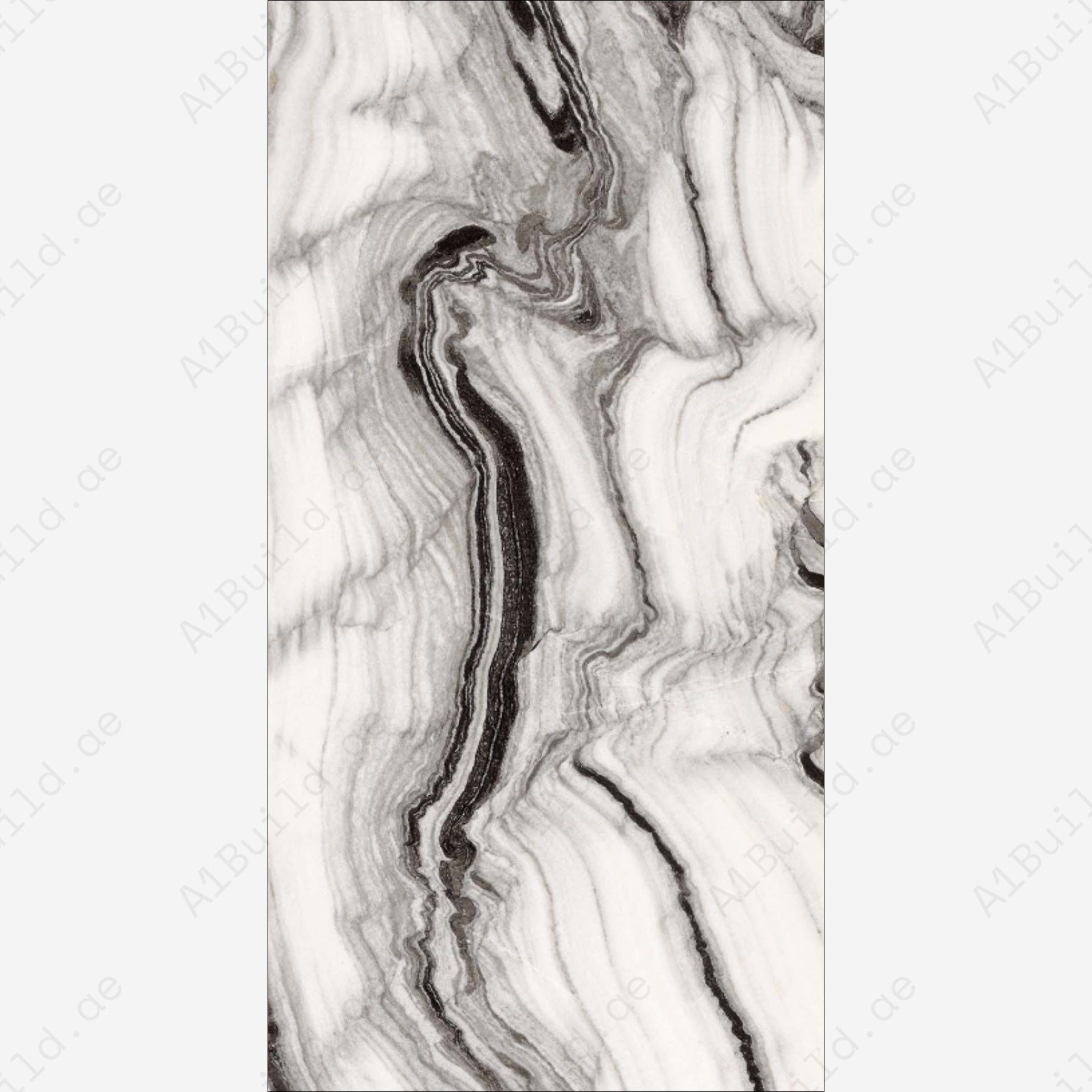 Bianco Lasa (80x160cm 09mm random High Polished indoor floor & wall tiles)