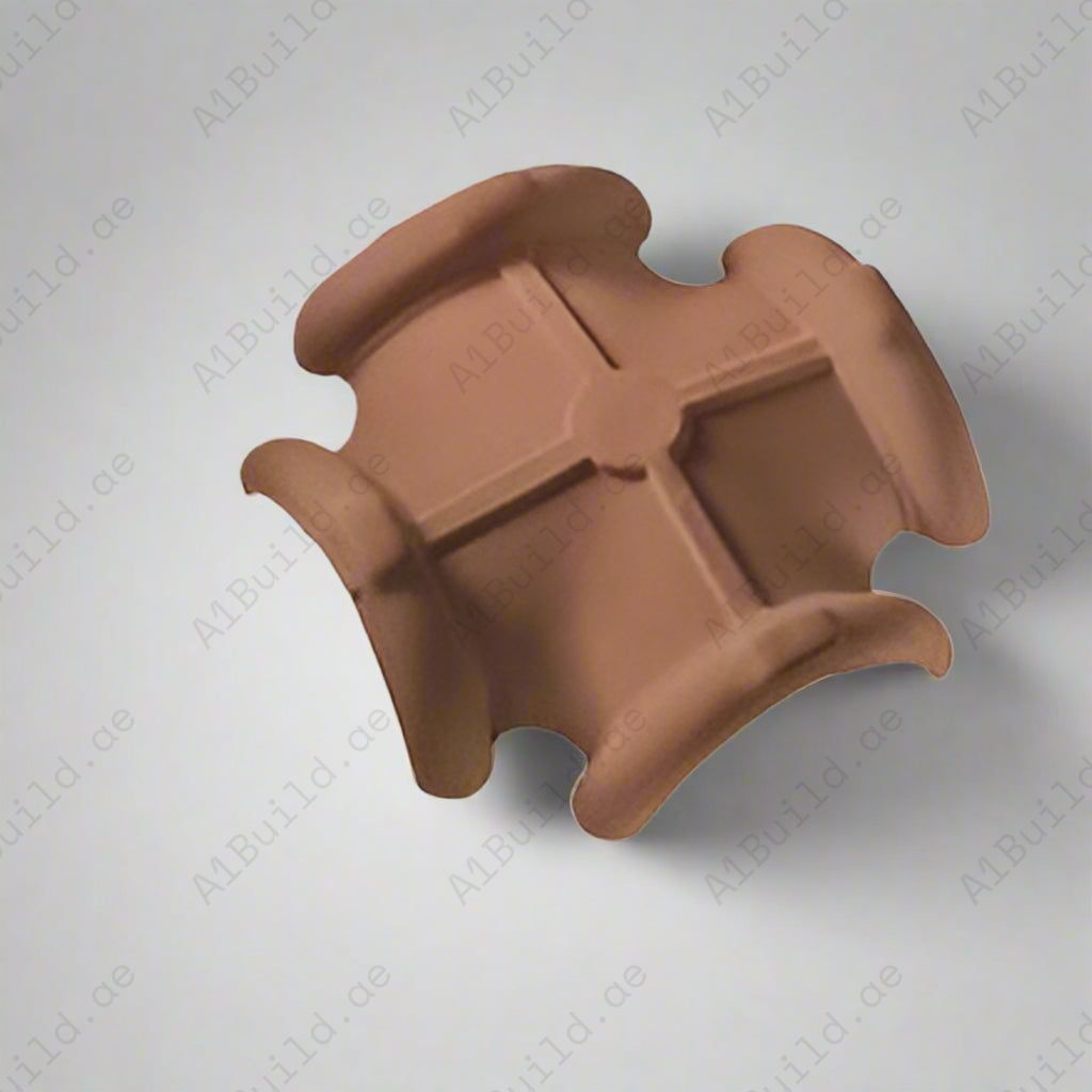 4-Way Roof Tiles Brass Accessory – Durable & Weather-Resistant Finish