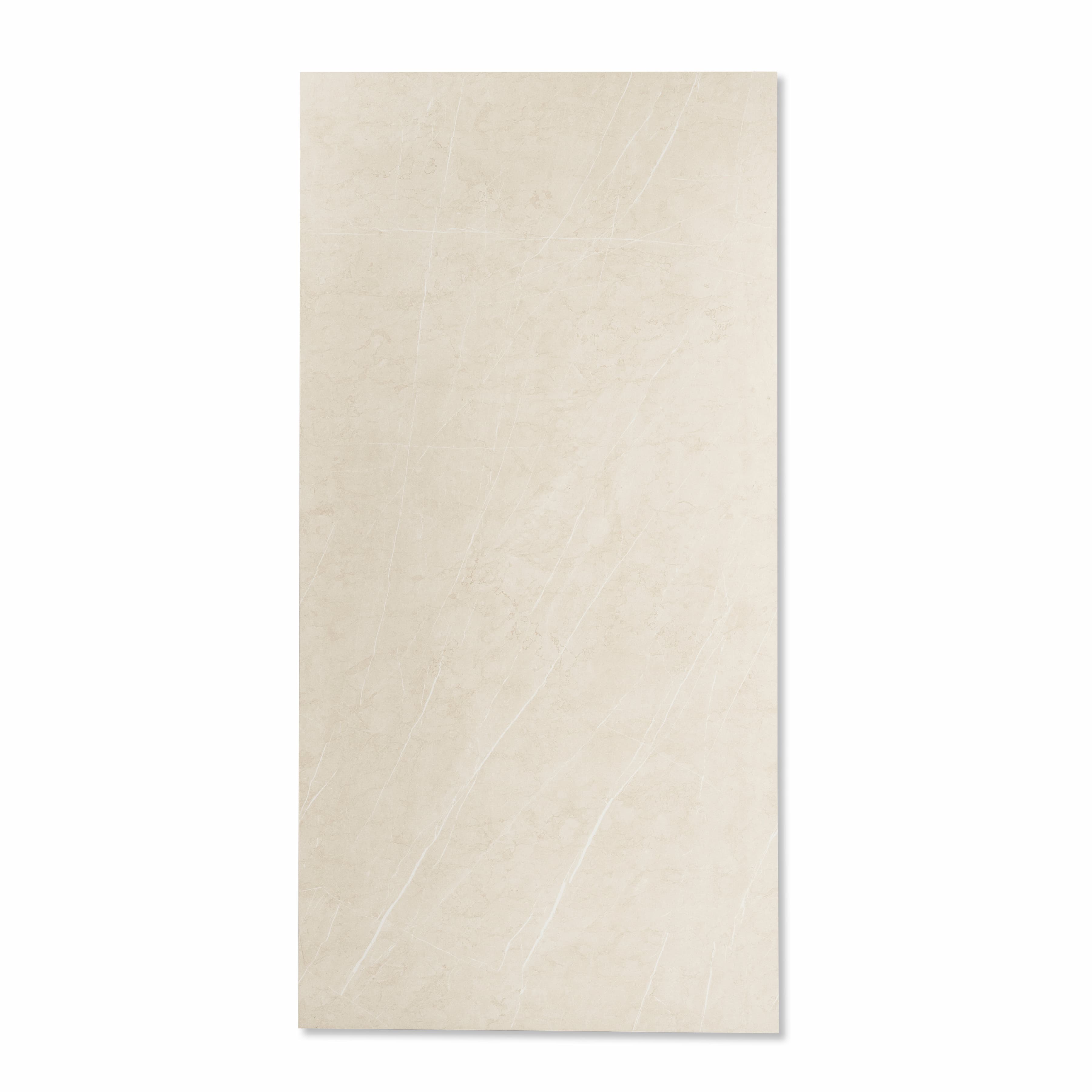 Sierra Beige Matte Porcelain Tile 60x120cm | Soft Warm Beige Marble Look Large Format Floor & Wall Tile UAE