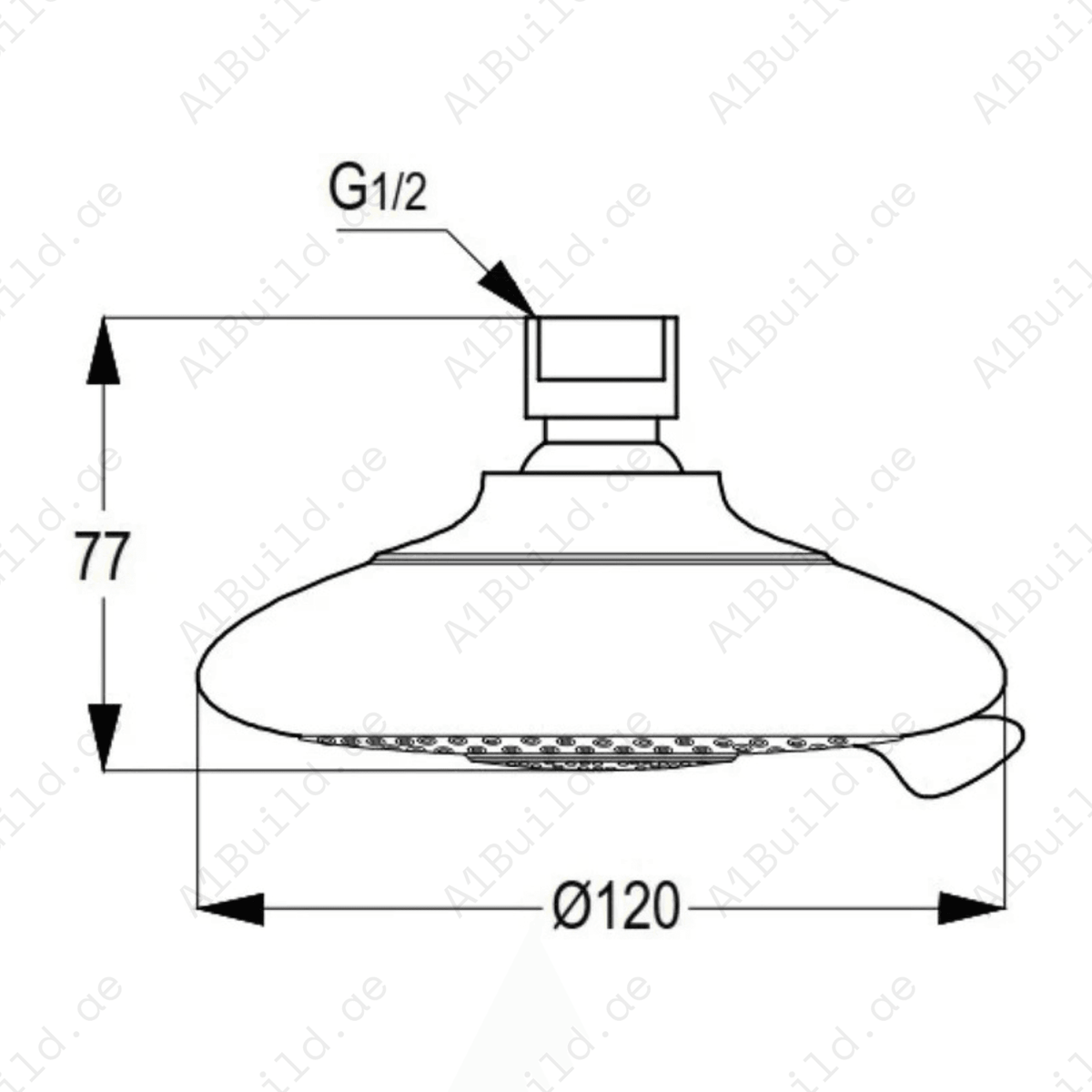 4SOverheadShower120mmChromewithSwivelBallJoint_MultipleJets_3