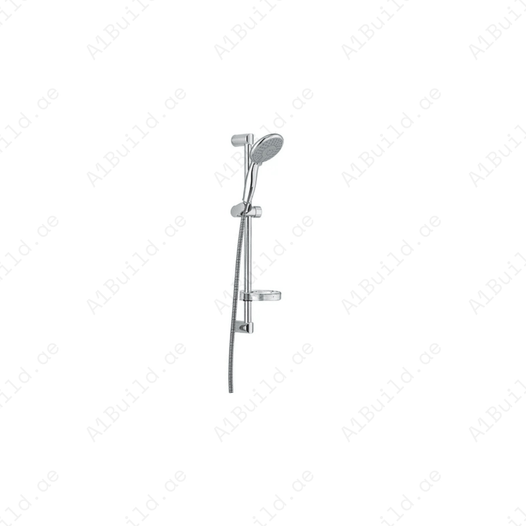 4S Shower Set Chrome with Hand Shower and Quick Lime Deposit Cleaning System