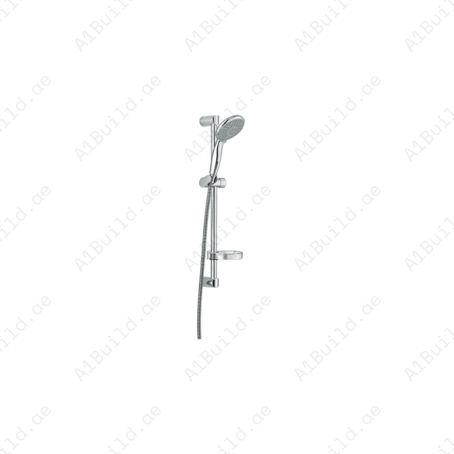 4S Shower Set Chrome with Hand Shower and Quick Lime Deposit Cleaning System