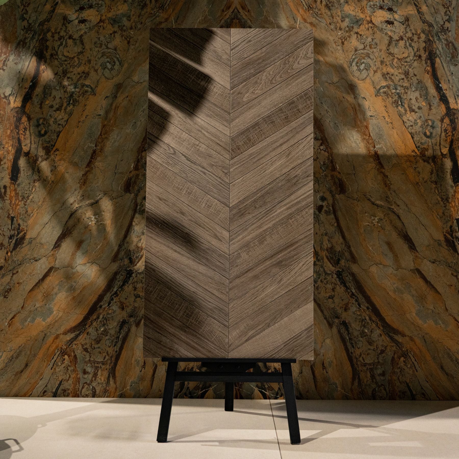 Canadian Walnut Wood Look Premium Porcelain Floor Wall Tile 60x120cm 9mm Thick