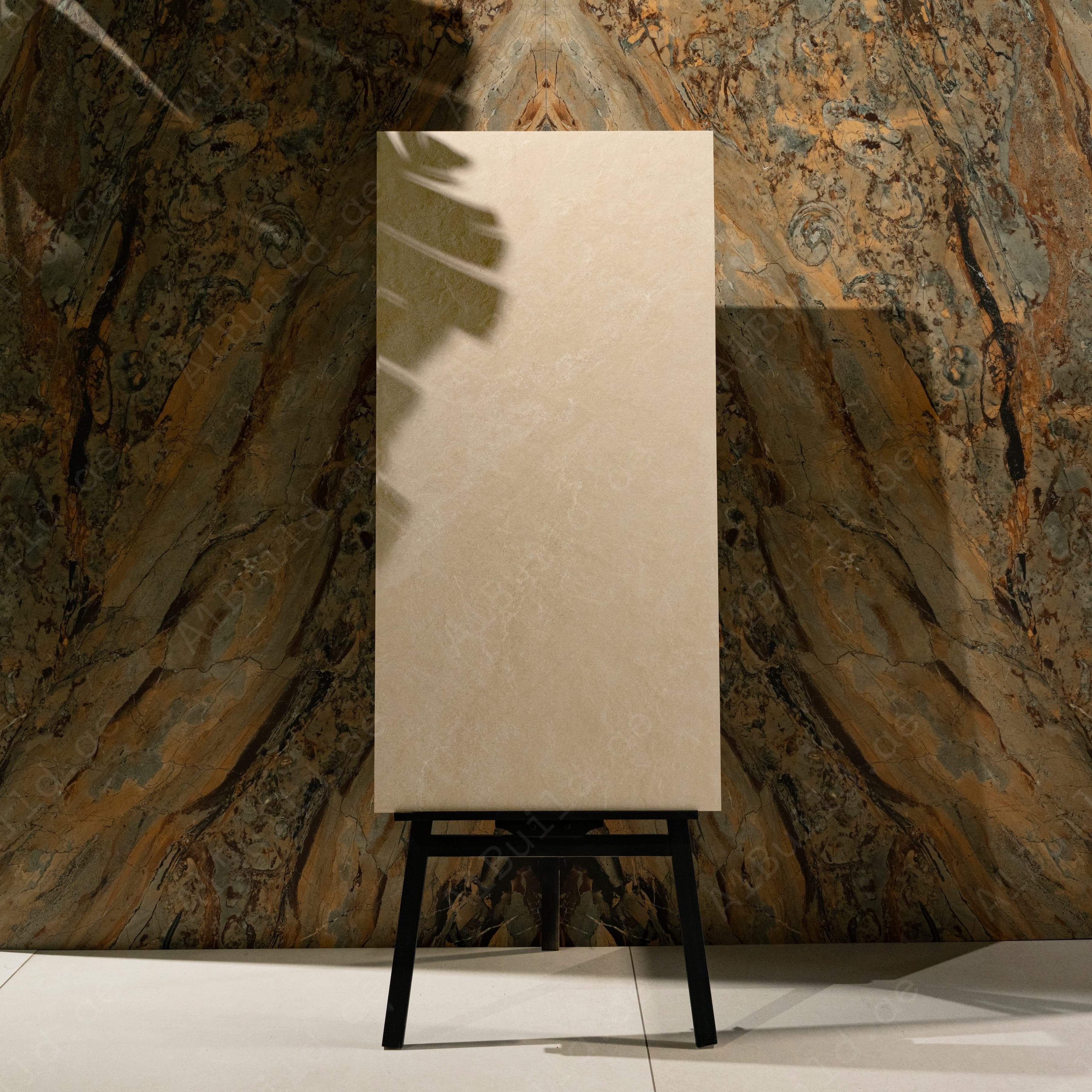 Cosmic Ivory Marble Look Porcelain Tile 60x120cm – 1.6mm Thickness
