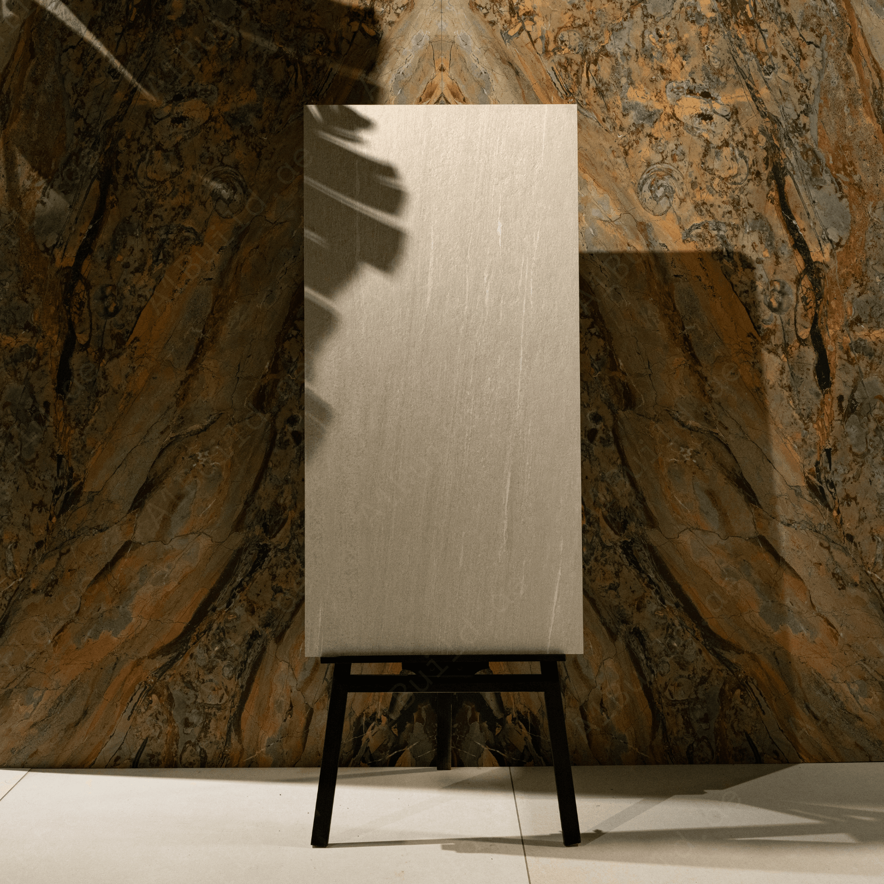 Bergstone Beige Stone Look Porcelain Tile 60x120cm – 20mm Thickness
