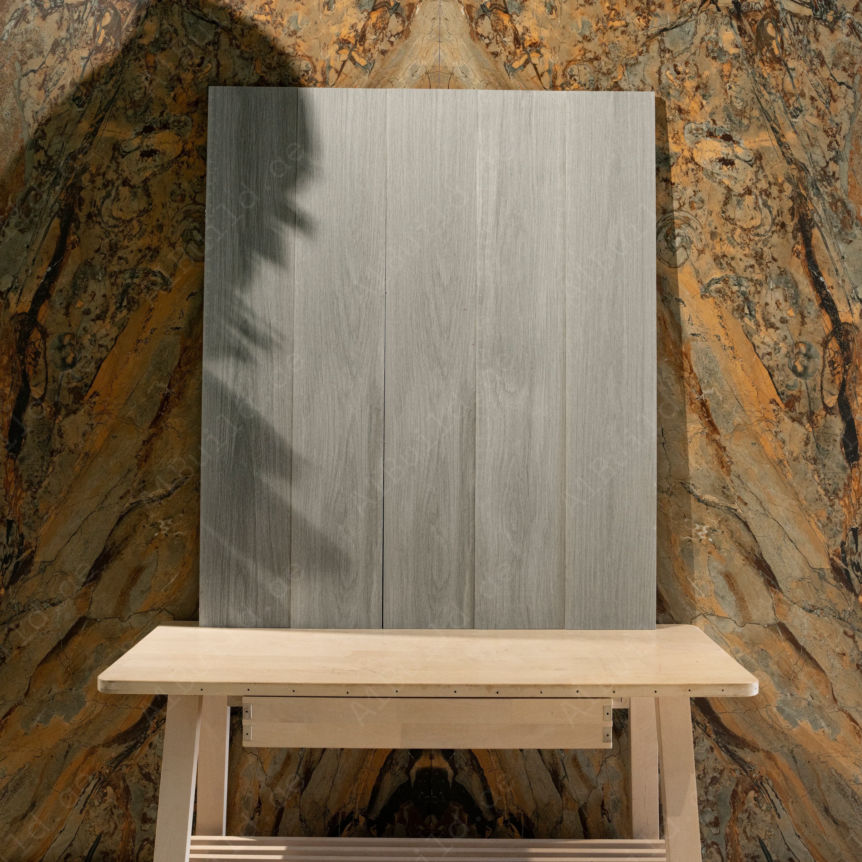 Spanish Grey (20X120cm Matt Finish Parquet Porcelain Indoor, Floor Tiles)
Spanish Grey wood-look porcelain plank tile with natural grain texture
