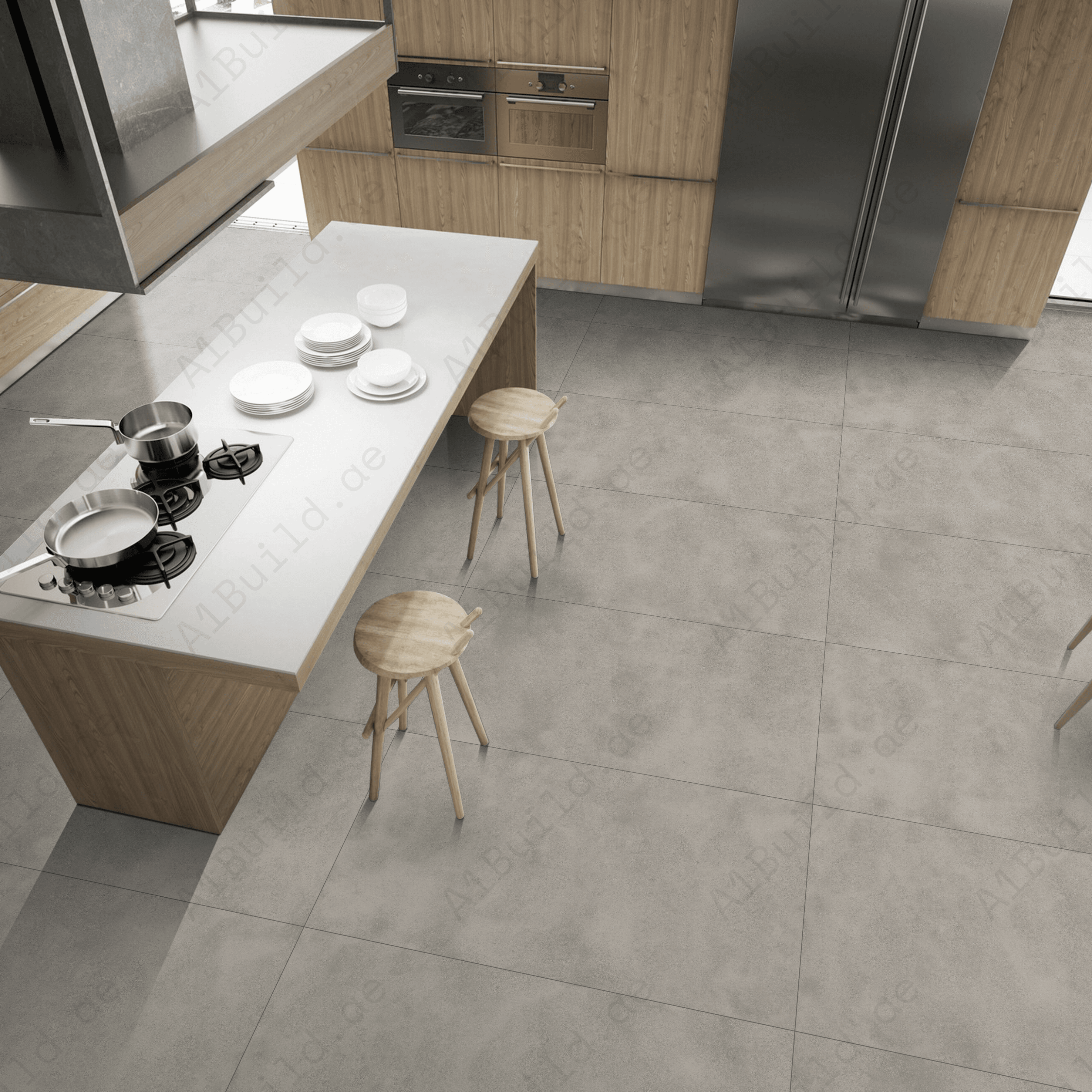 Alexa Natural 80x160cm 09mm Matt Porcelain Tile