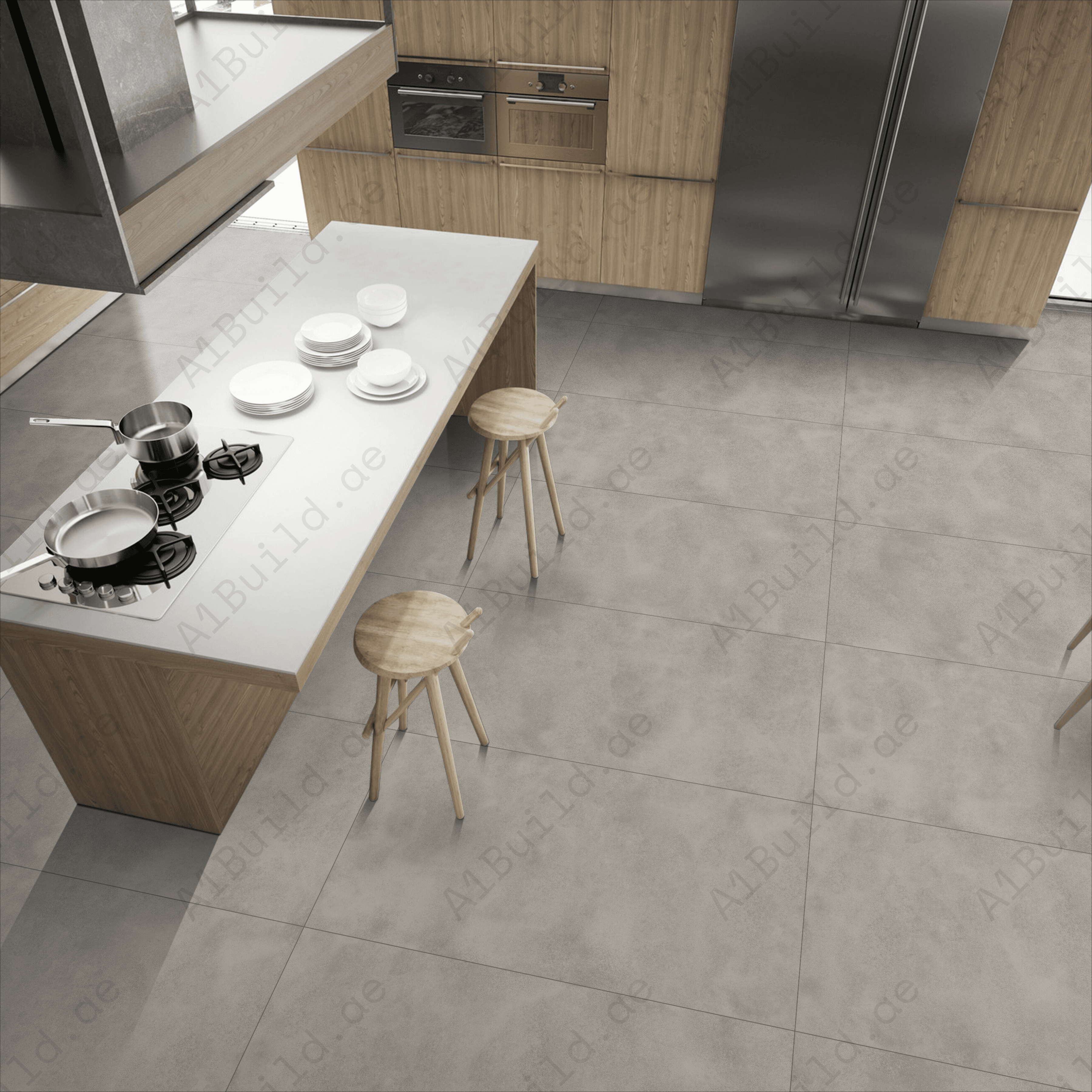 Alexa Natural 80x160cm 09mm Matt Porcelain Tile