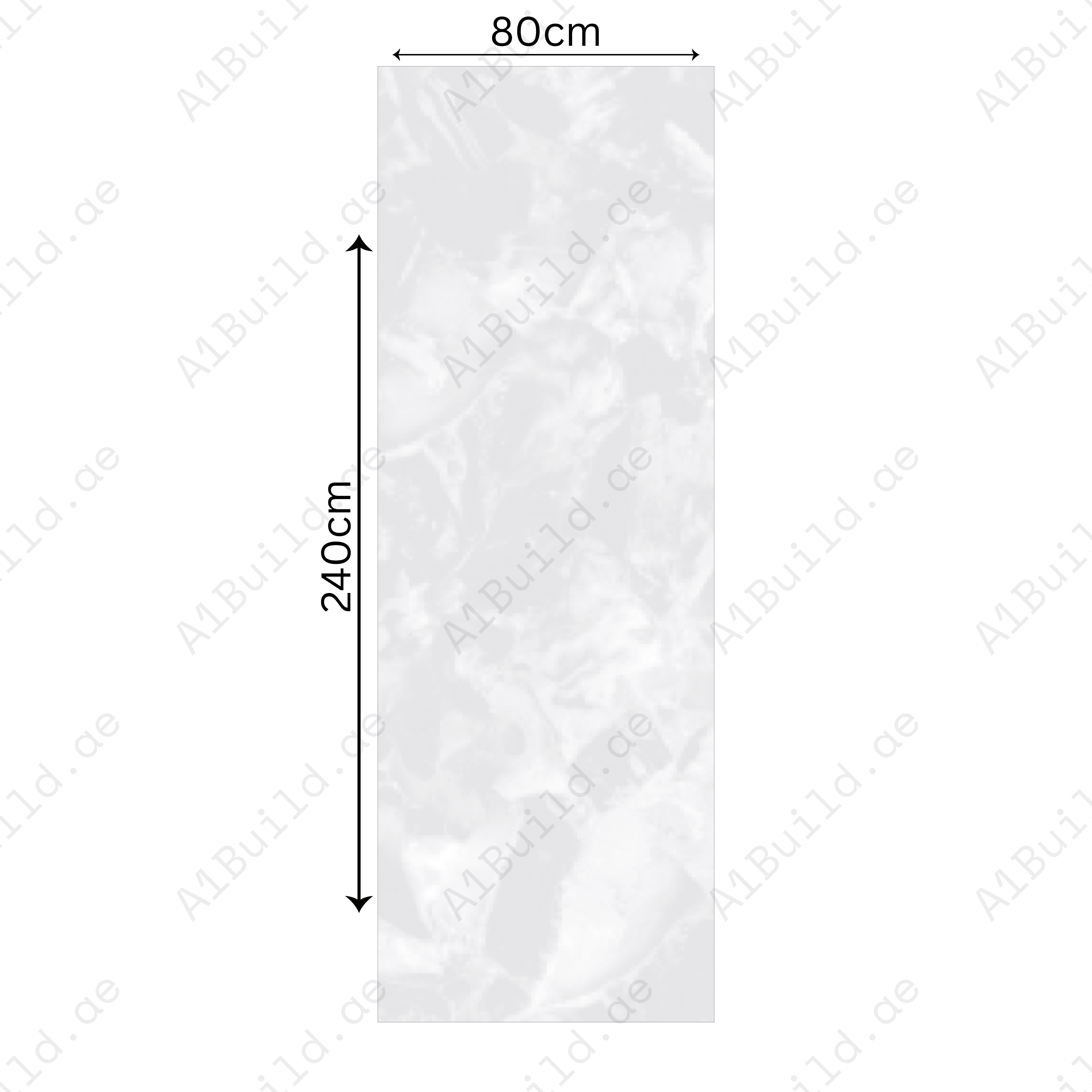 Angel White (80x240cm 15mm Random Carving Matt Finished Indoor Floor, Wall & Counter Slabs)