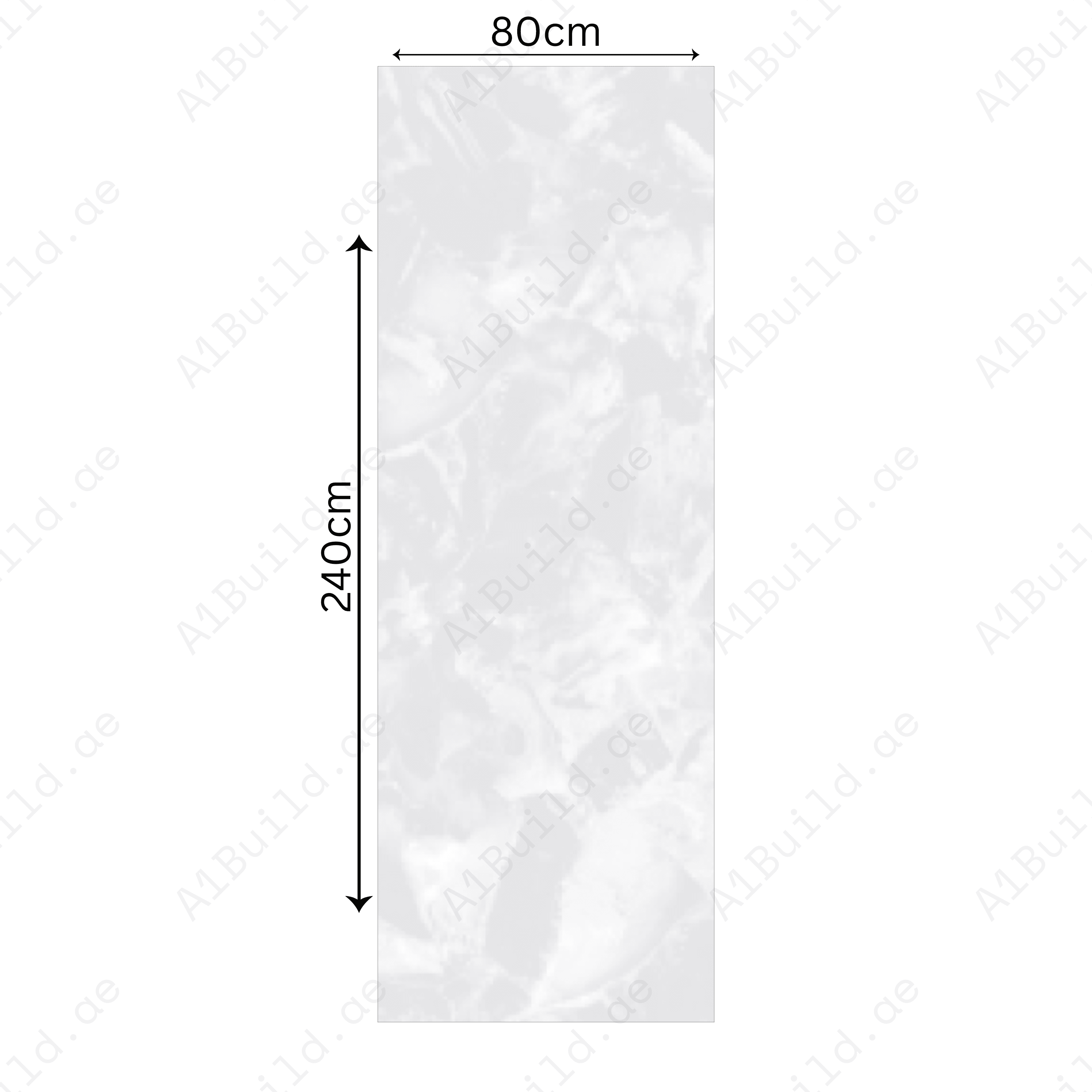 Angel White (80x240cm 15mm Random Carving Matt Finished Indoor Floor, Wall & Counter Slabs)