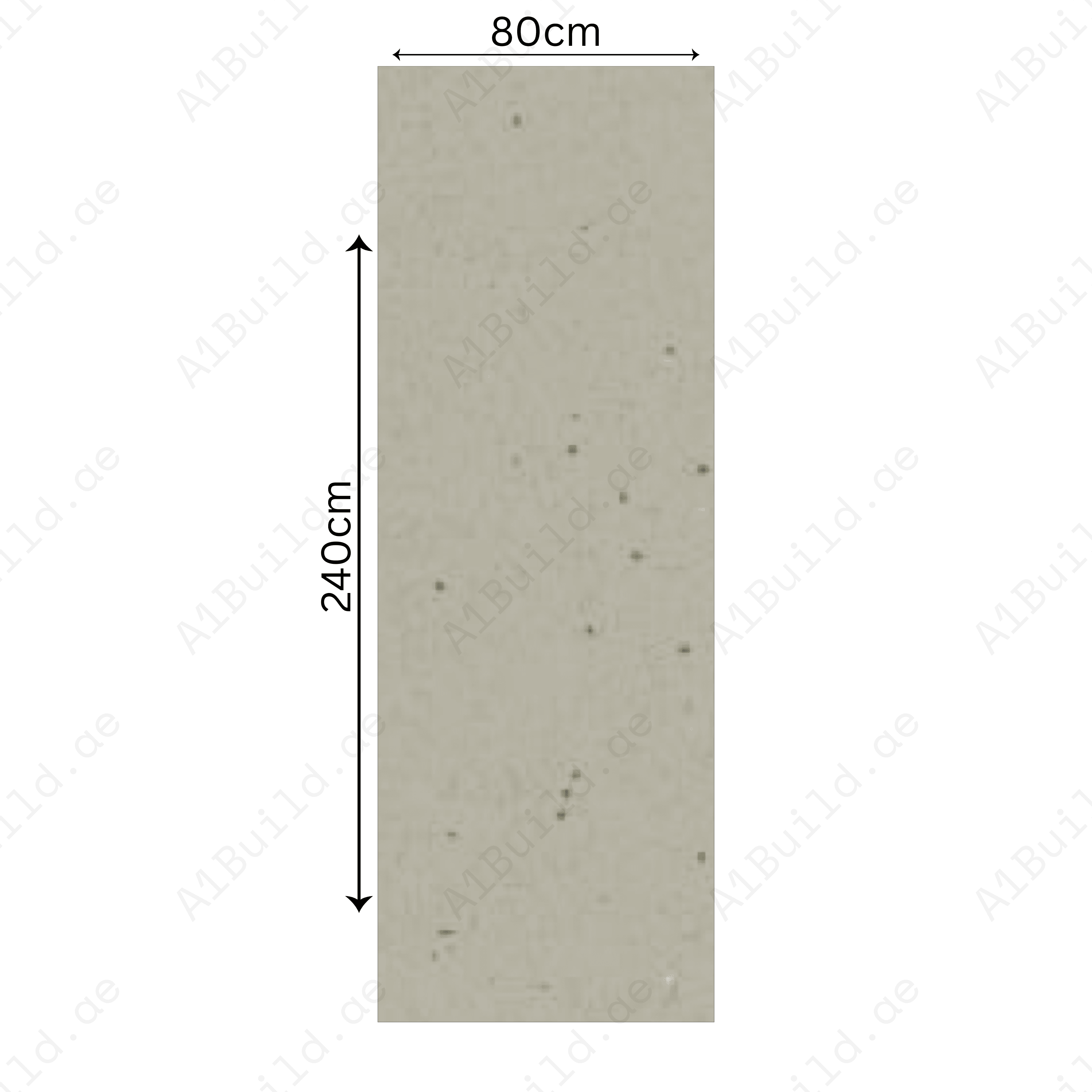 Atom Grigio 80x240cm 15mm – matt