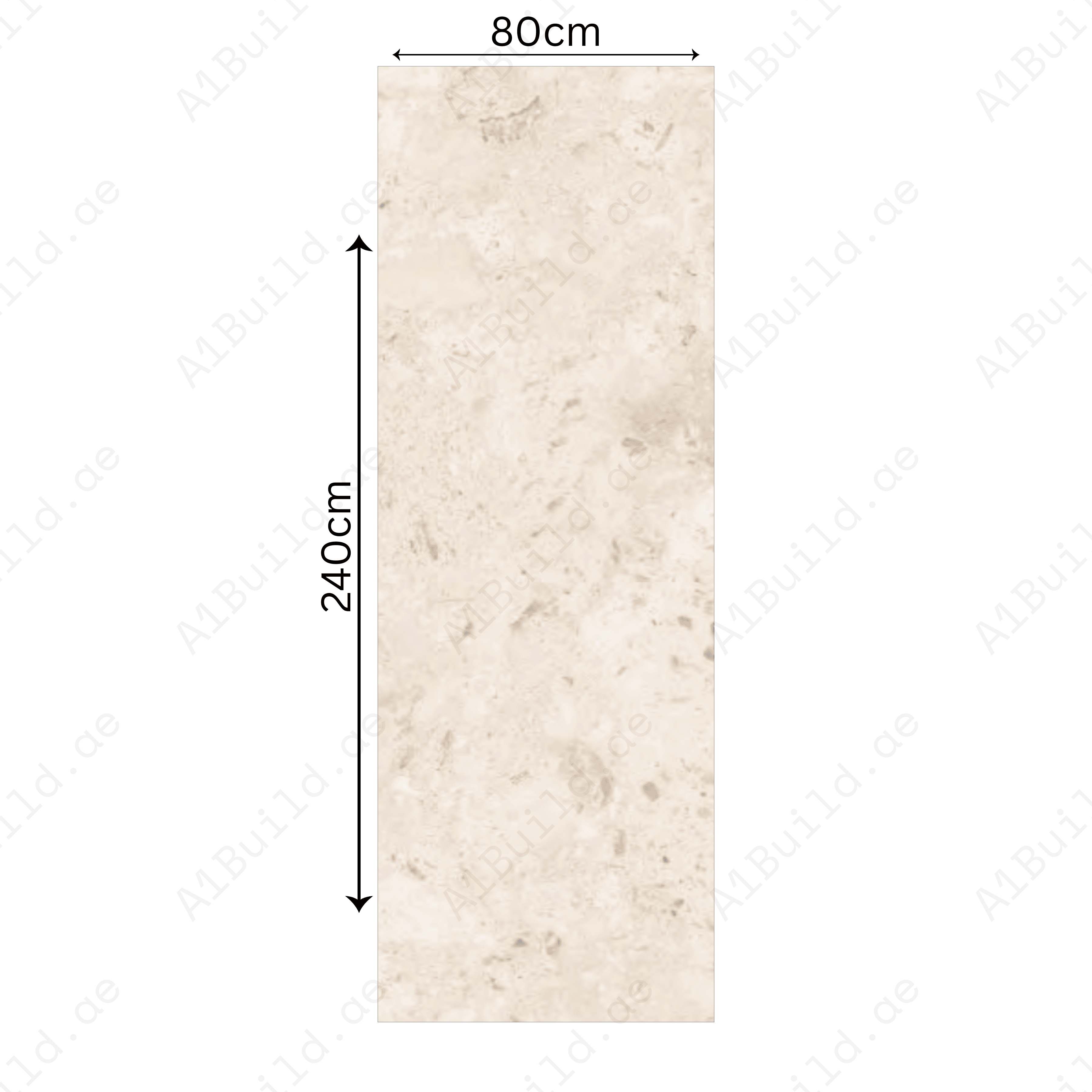 Casablanca Beige 80x240cm 15mm – Glossy