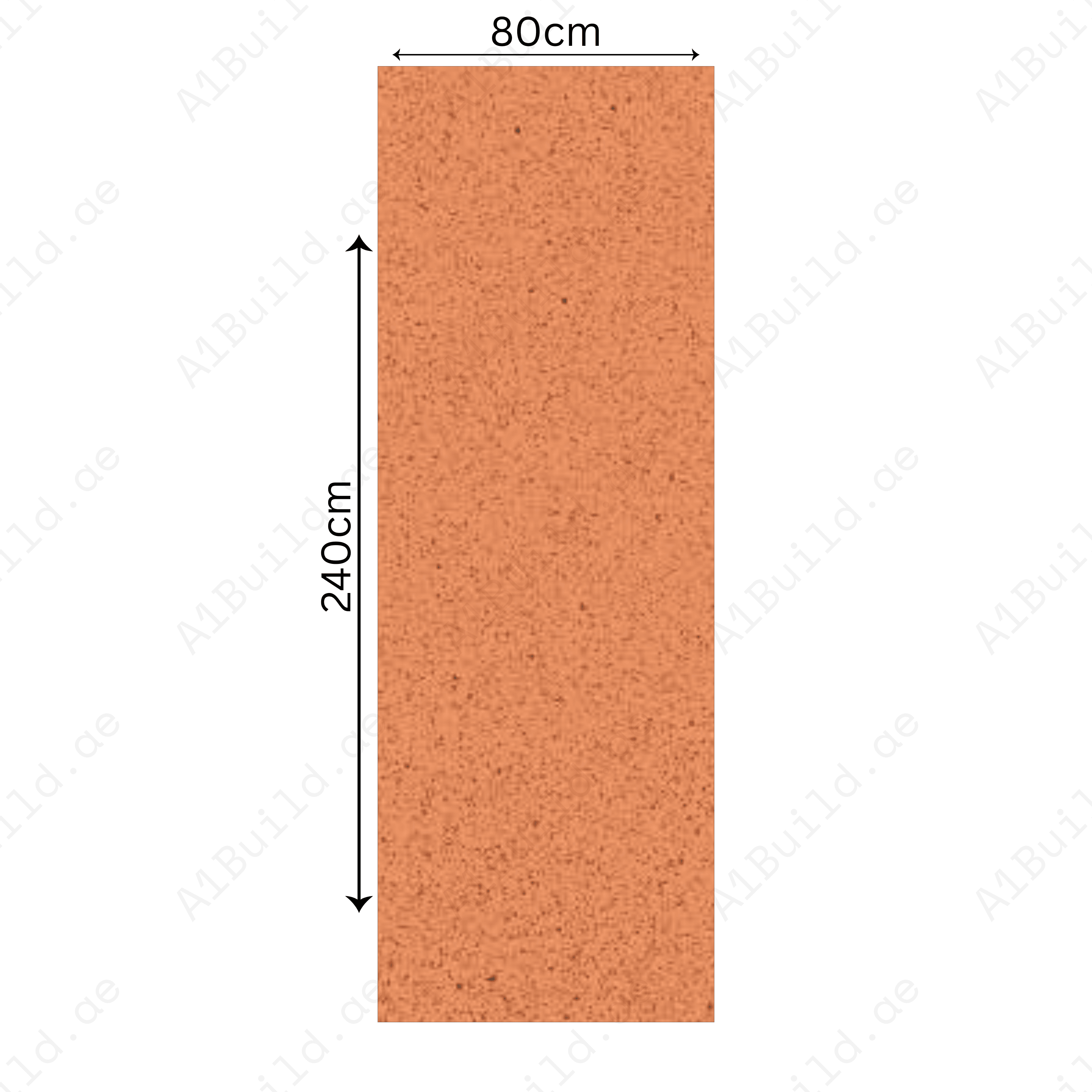 Lakha Red 80x240cm 15mm – Glossy