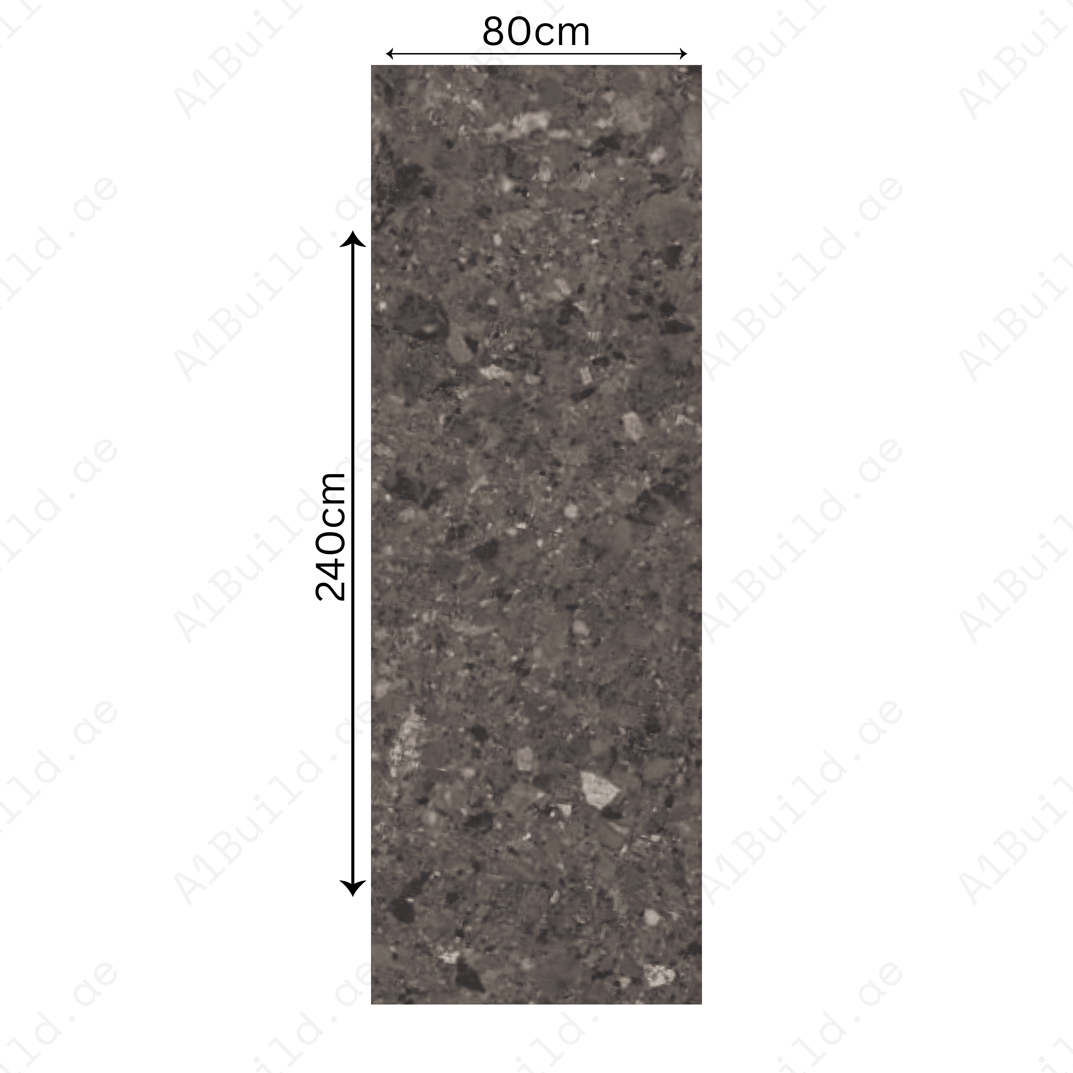 Pabble Black 80x240cm 15mm – Carving Matt