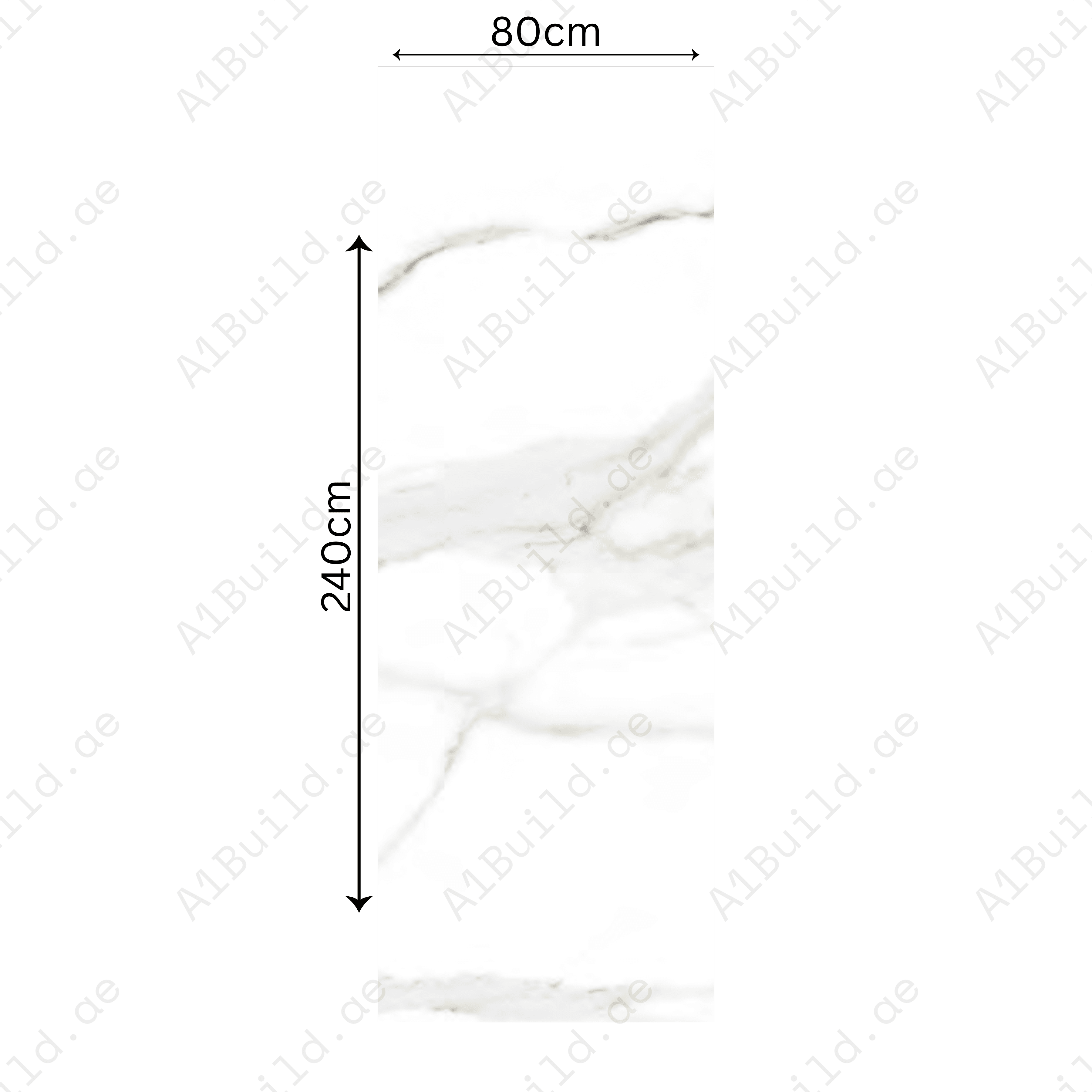 Calacutta Borghini (80x240cm 15mm Random Polished Finished Indoor Floor, Wall & Counter Slabs)